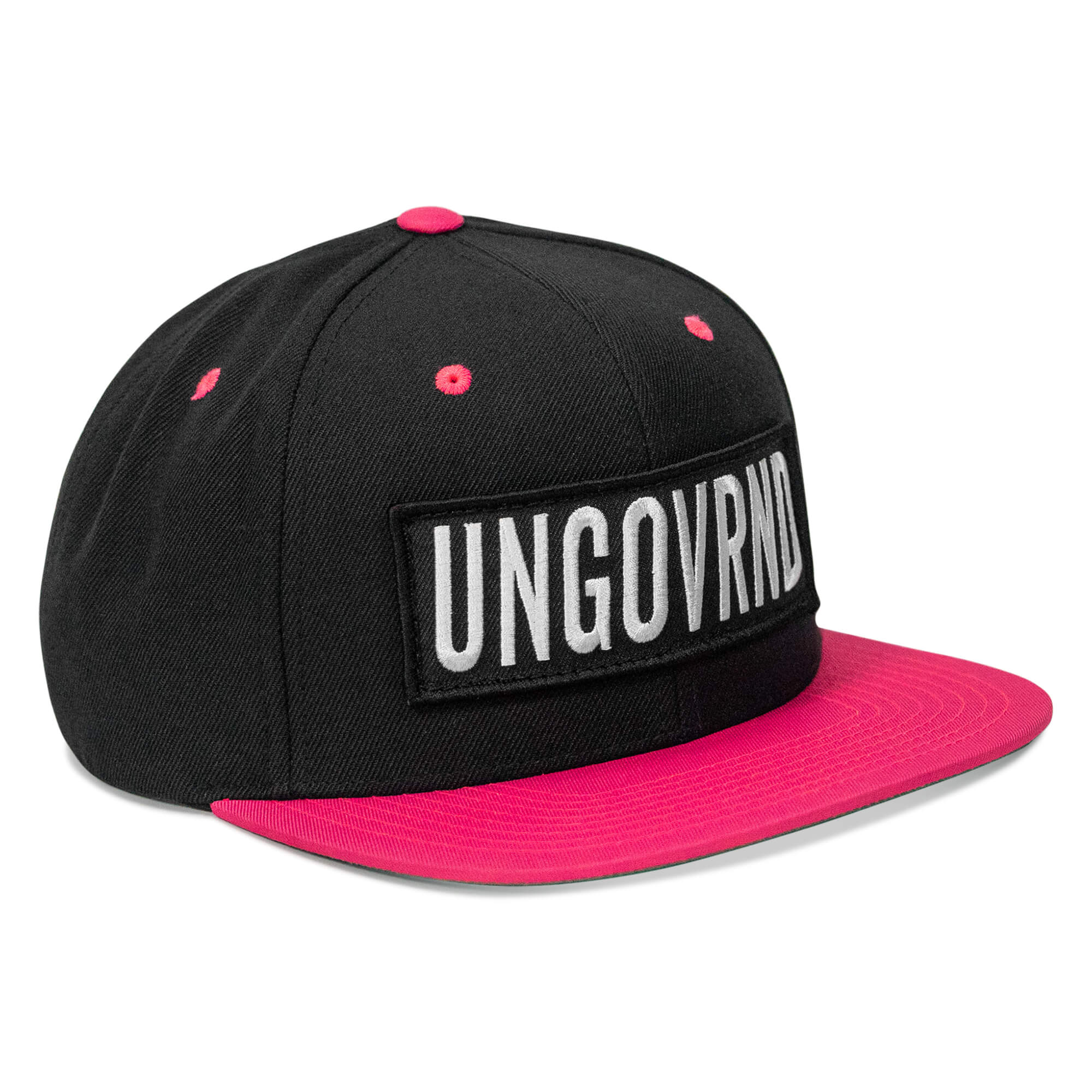 Ungovrnd Oversized Patch Flatbill SnapBack Hat