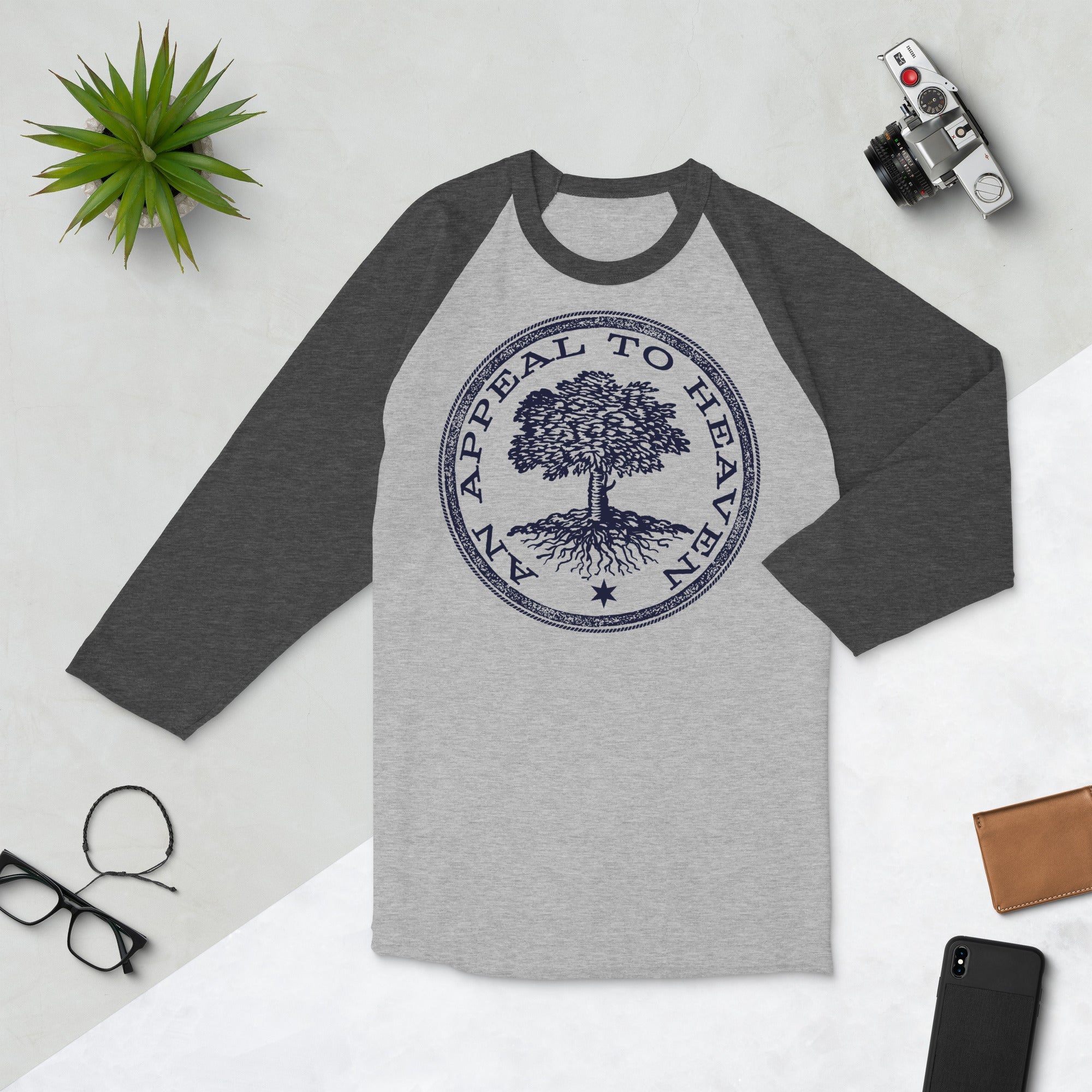 An Appeal to Heaven 3/4 Sleeve Raglan