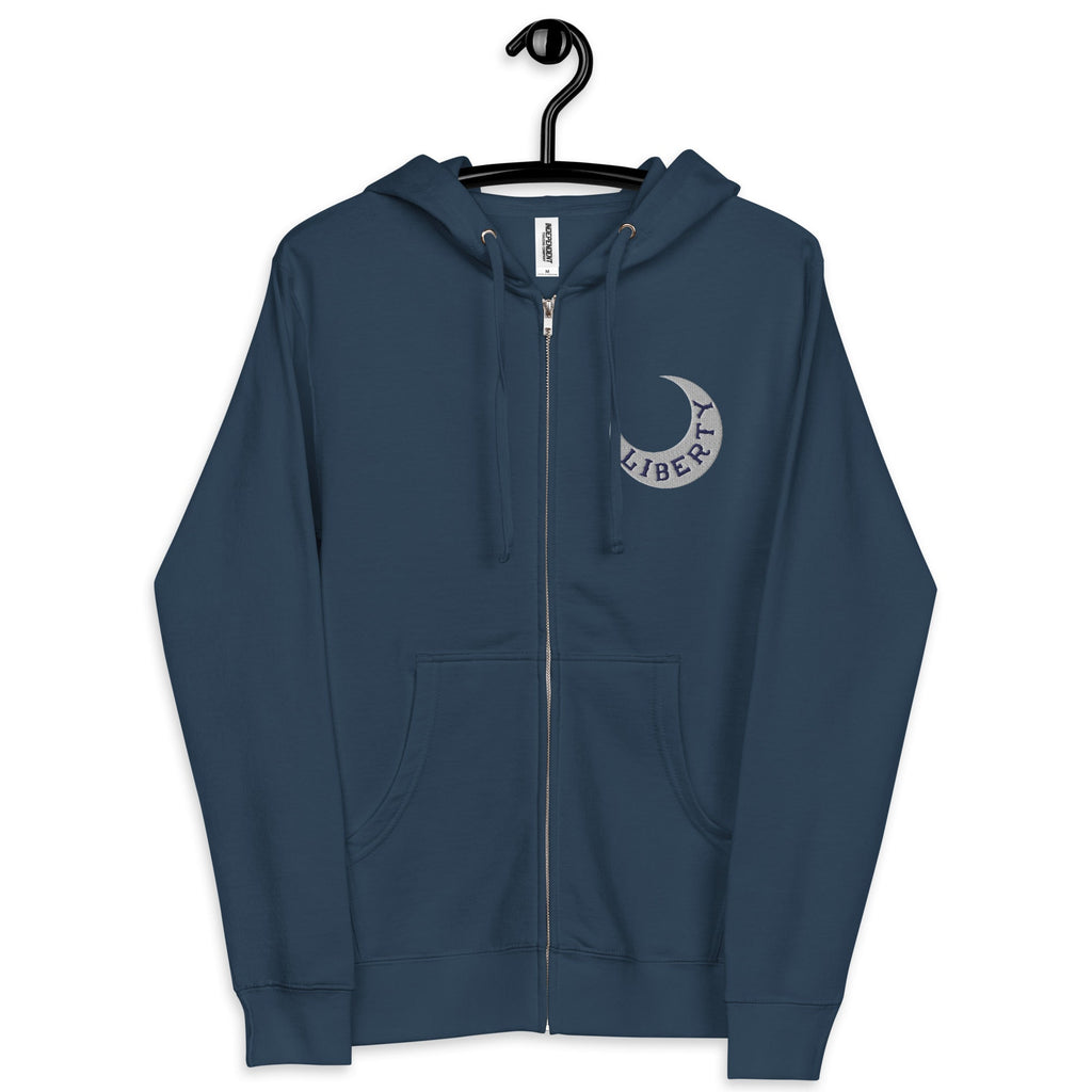 Moultrie Liberty Flag Embroidered Zip Hoodie