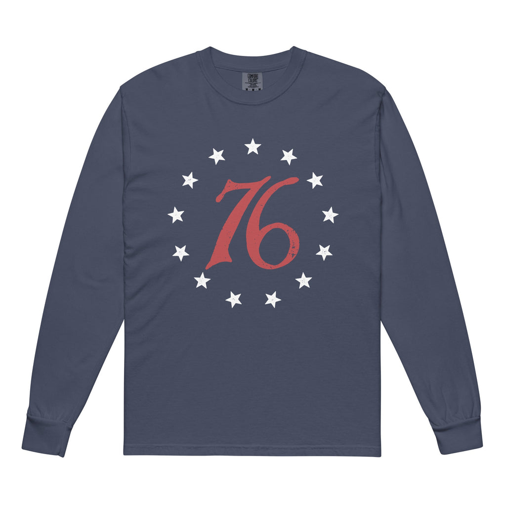 Spirit of 76 Garment-dyed heavyweight Long-sleeve Shirt