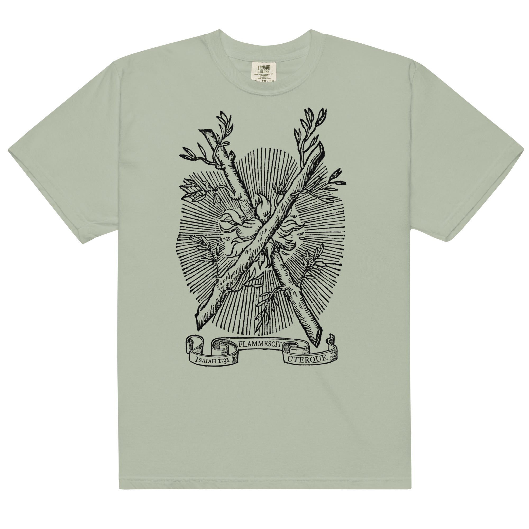 Both of Them Do Burn Heavyweight Graphic T-Shirt