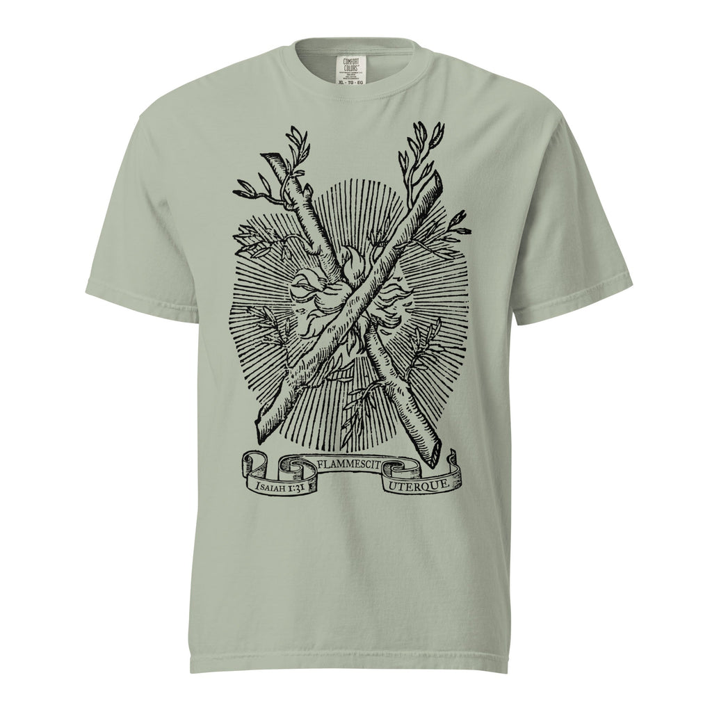 Both of Them Do Burn Heavyweight Graphic T-Shirt