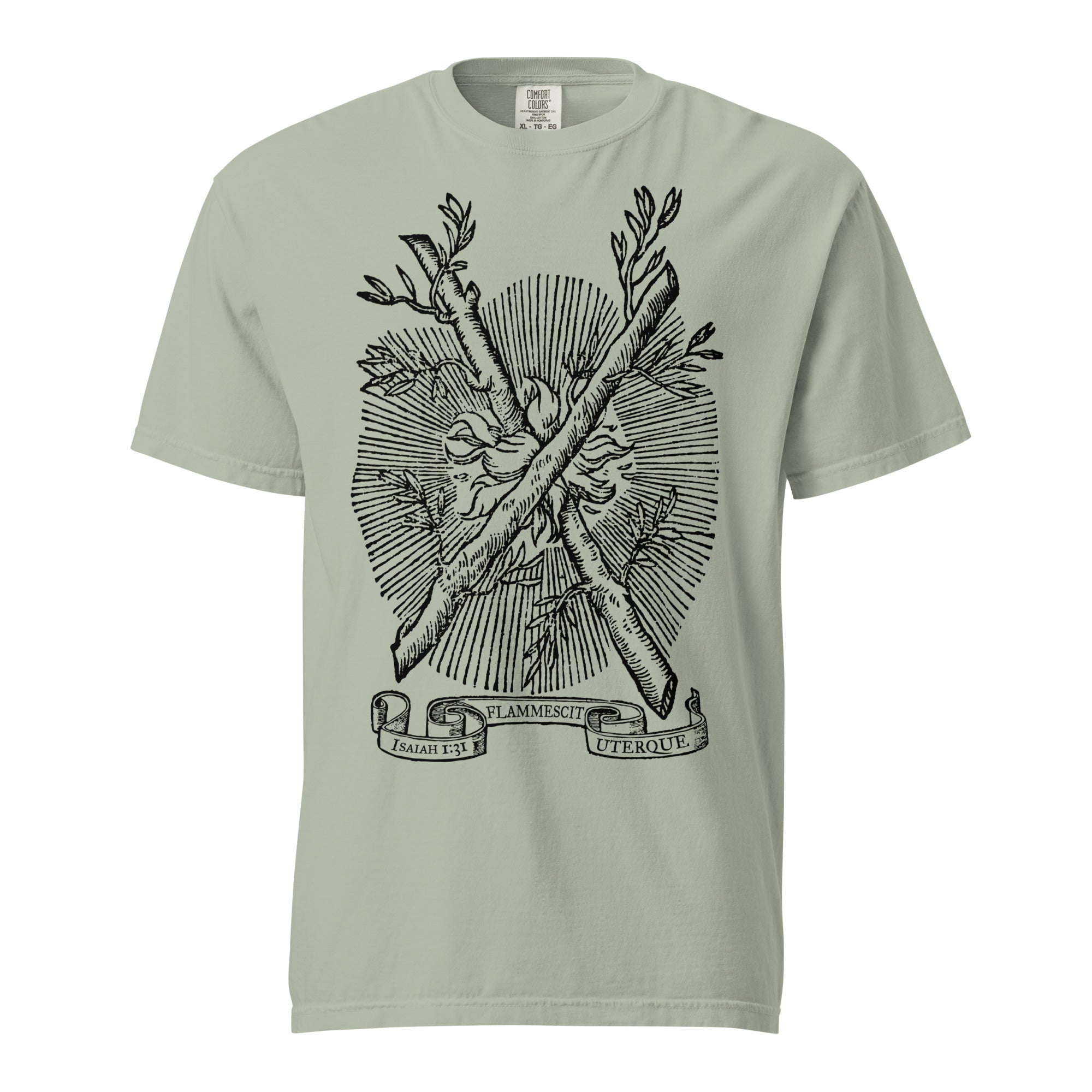 Both of Them Do Burn Heavyweight Graphic T-Shirt