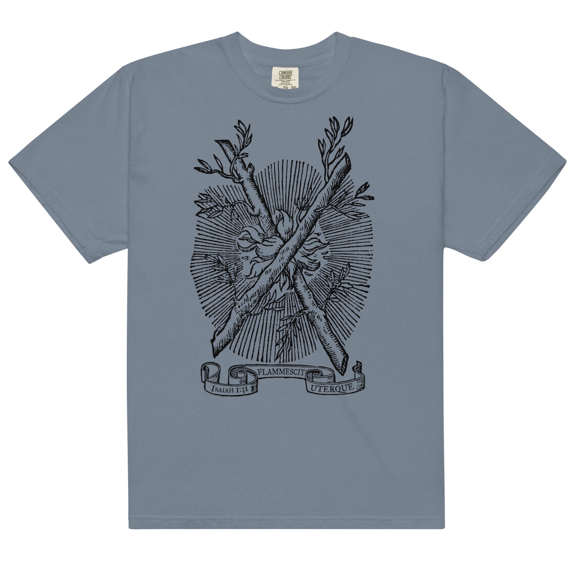 Both of Them Do Burn Heavyweight Graphic T-Shirt