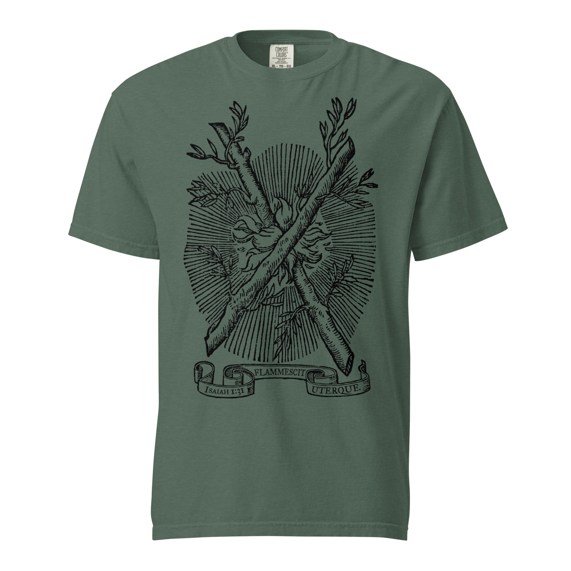 Both of Them Do Burn Heavyweight Graphic T-Shirt