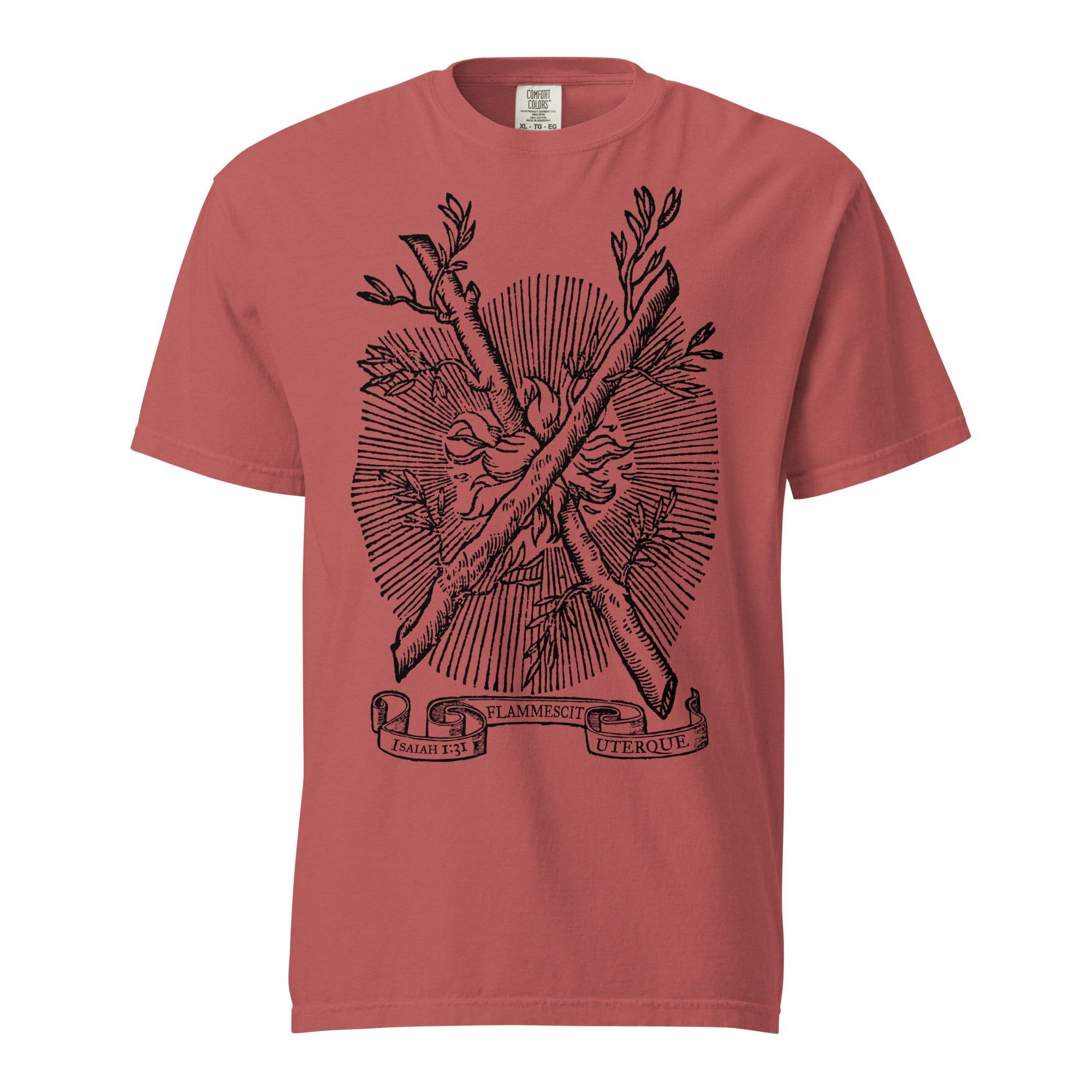 Both of Them Do Burn Heavyweight Graphic T-Shirt