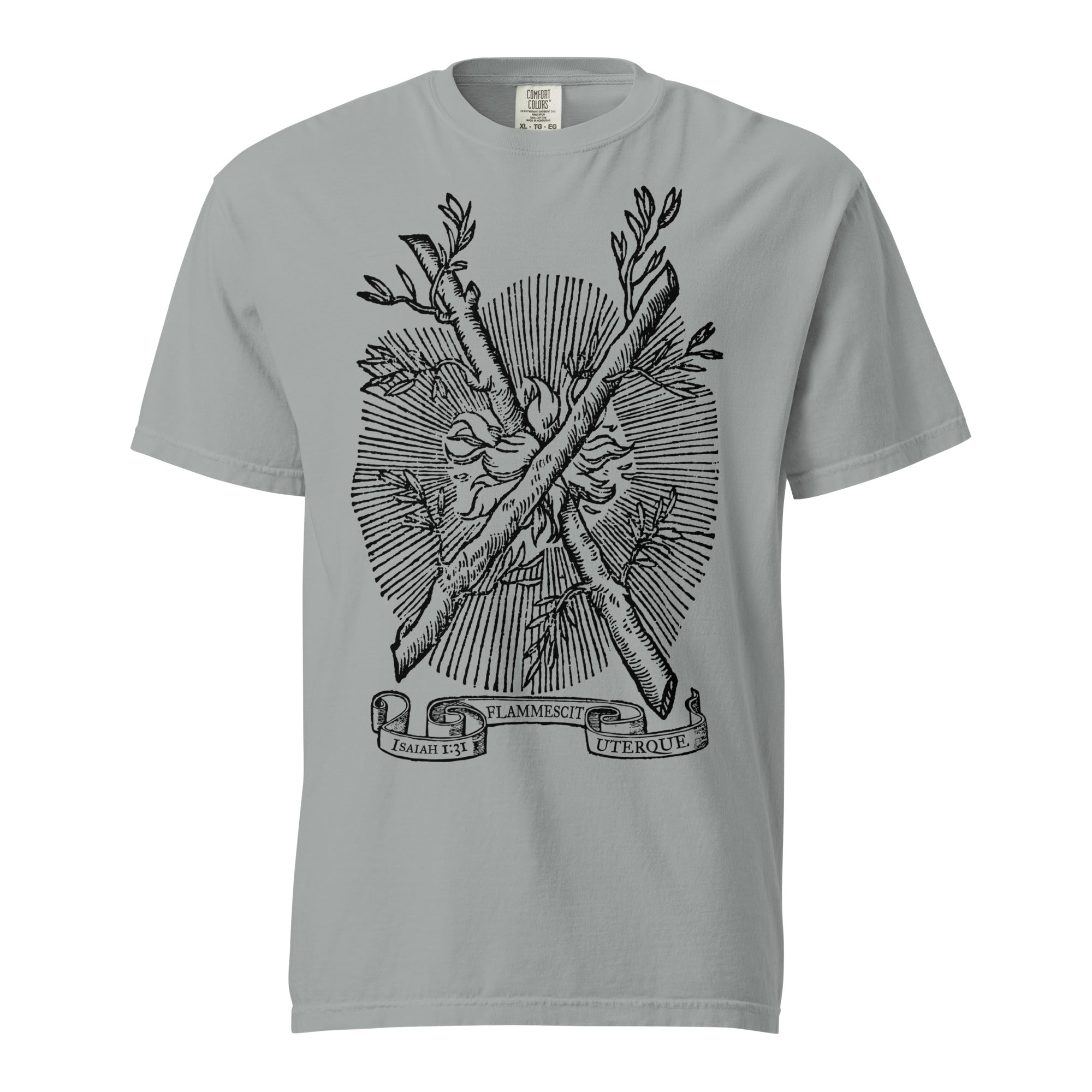 Both of Them Do Burn Heavyweight Graphic T-Shirt