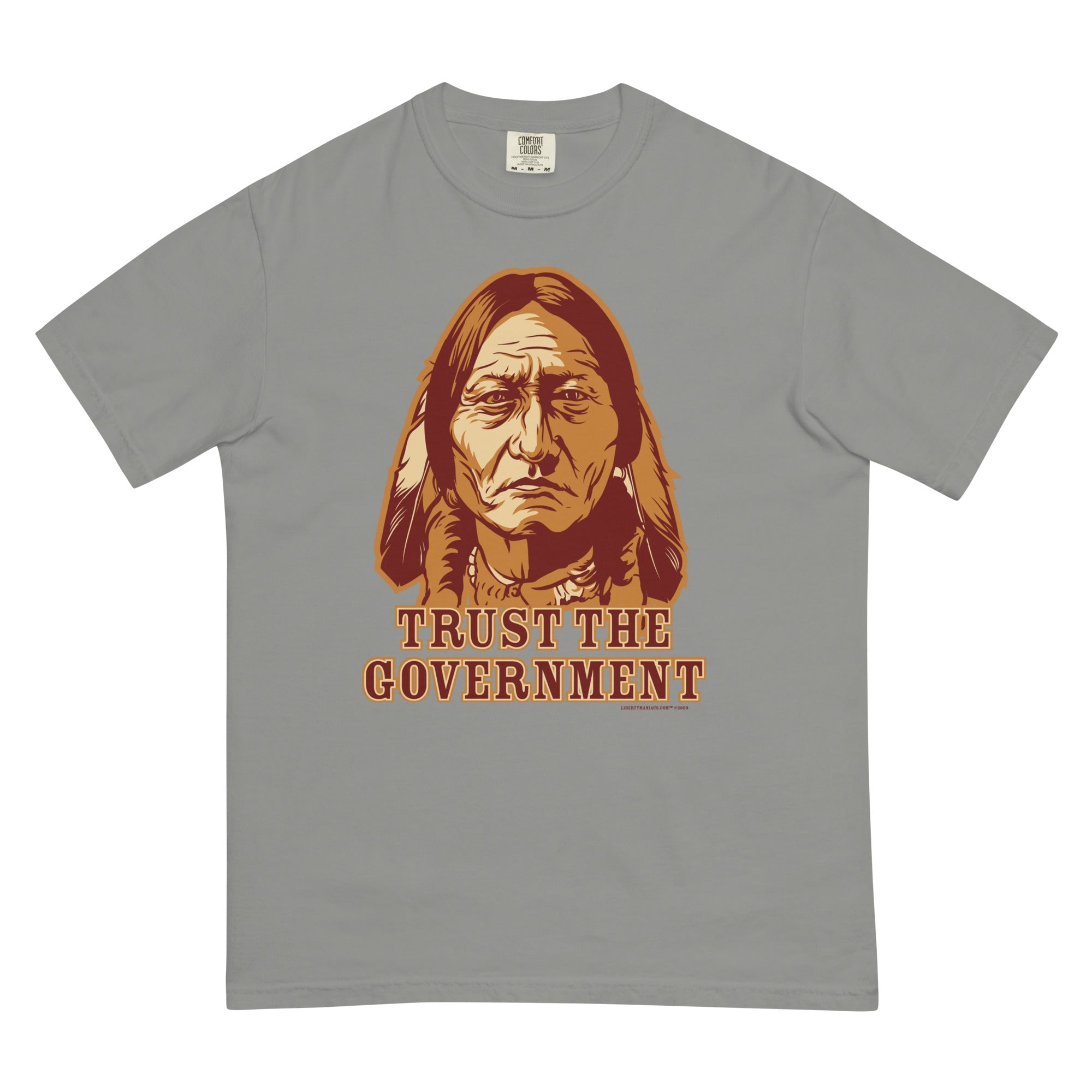 Trust the Government Sitting Bull Garment-Dyed Heavyweight T-shirt
