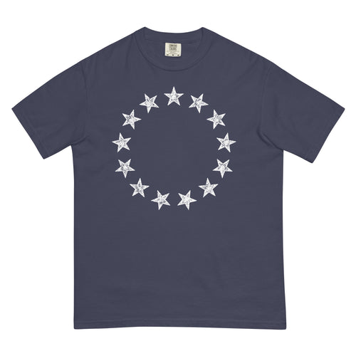 13 Stars Vintage Garment-Dyed Heavyweight T-shirt