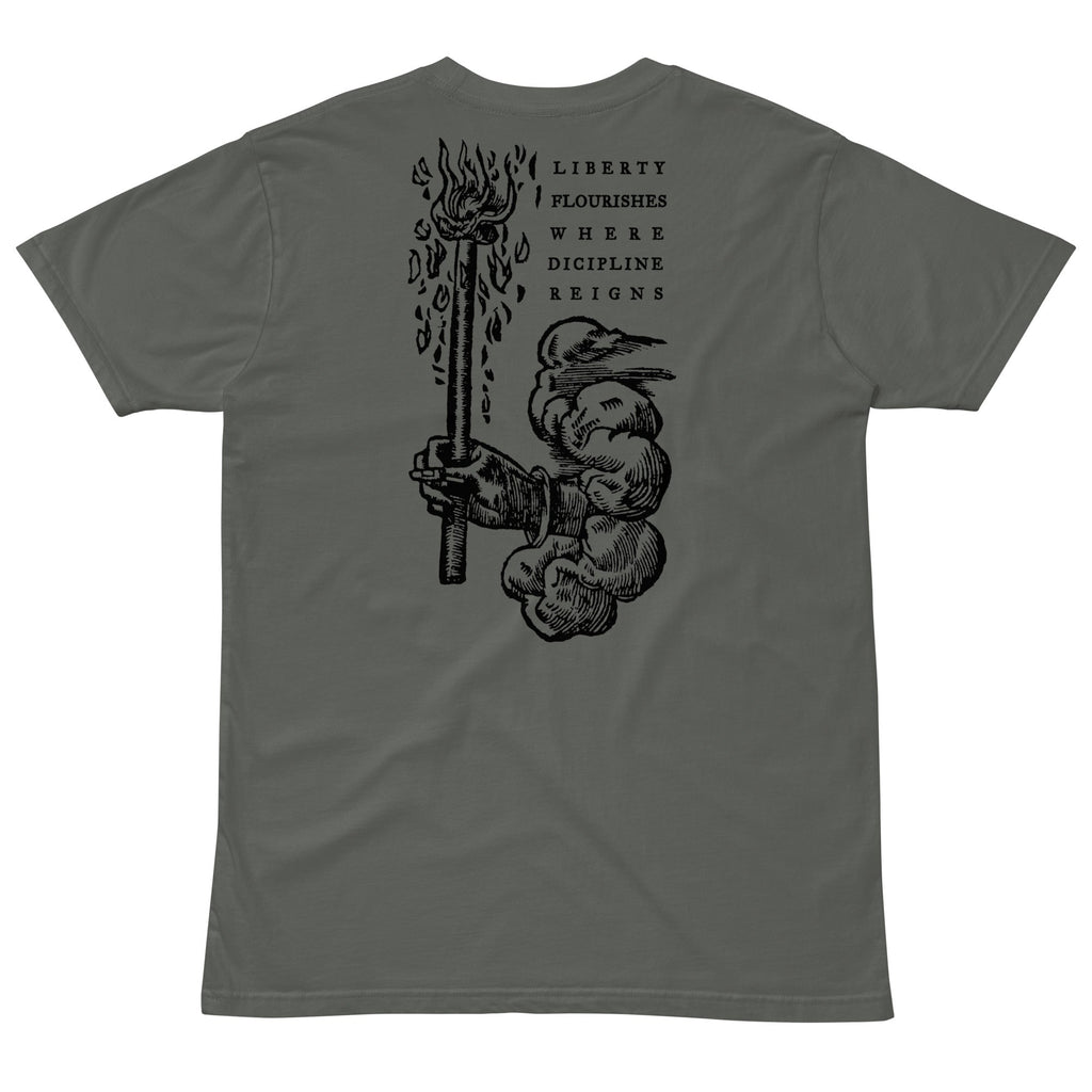 Where Discipline Reigns Liberty Flourishes Graphic T-Shirt