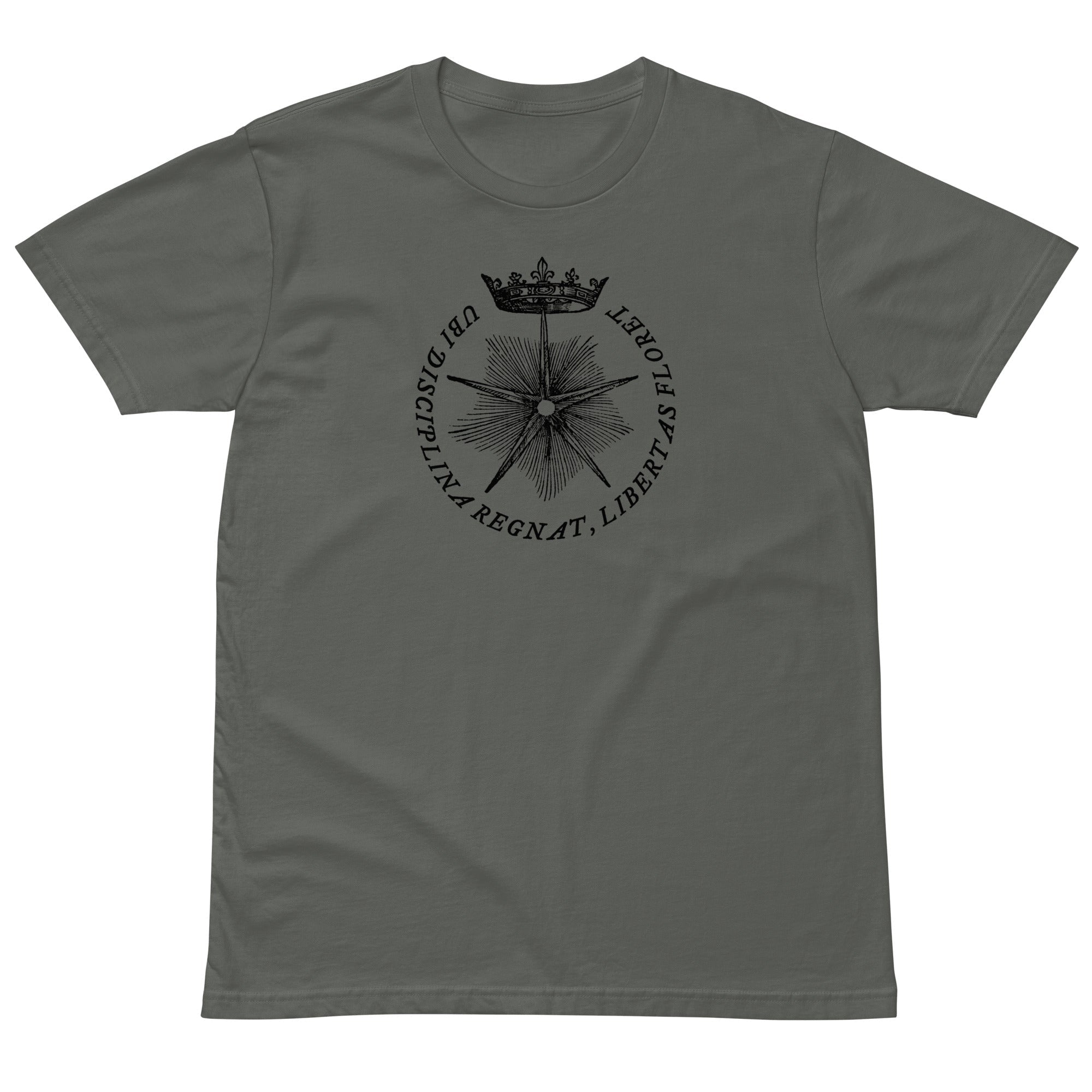 Where Discipline Reigns Liberty Flourishes Graphic T-Shirt