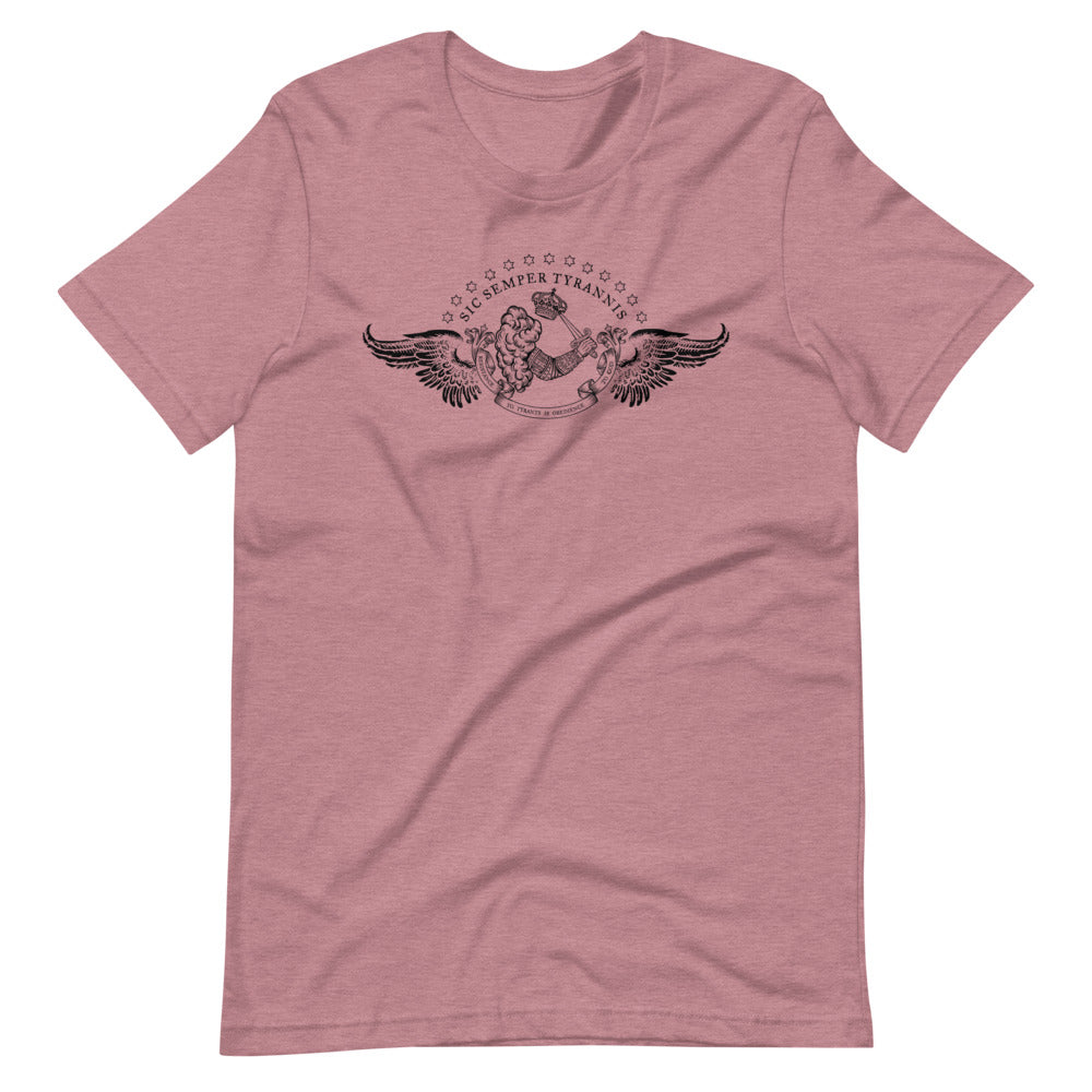 Resistance to Tyrants Gostelowe Battle Flag Men's Tee