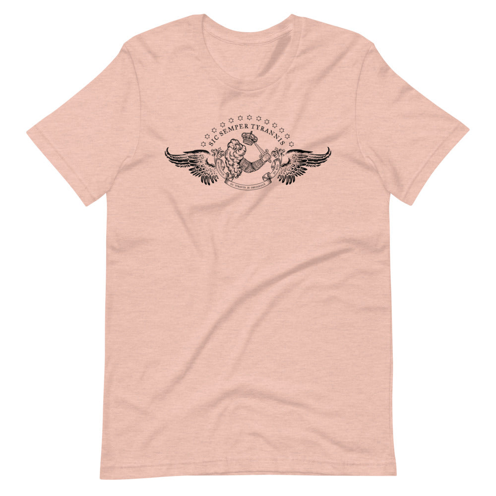 Resistance to Tyrants Gostelowe Battle Flag Men's Tee