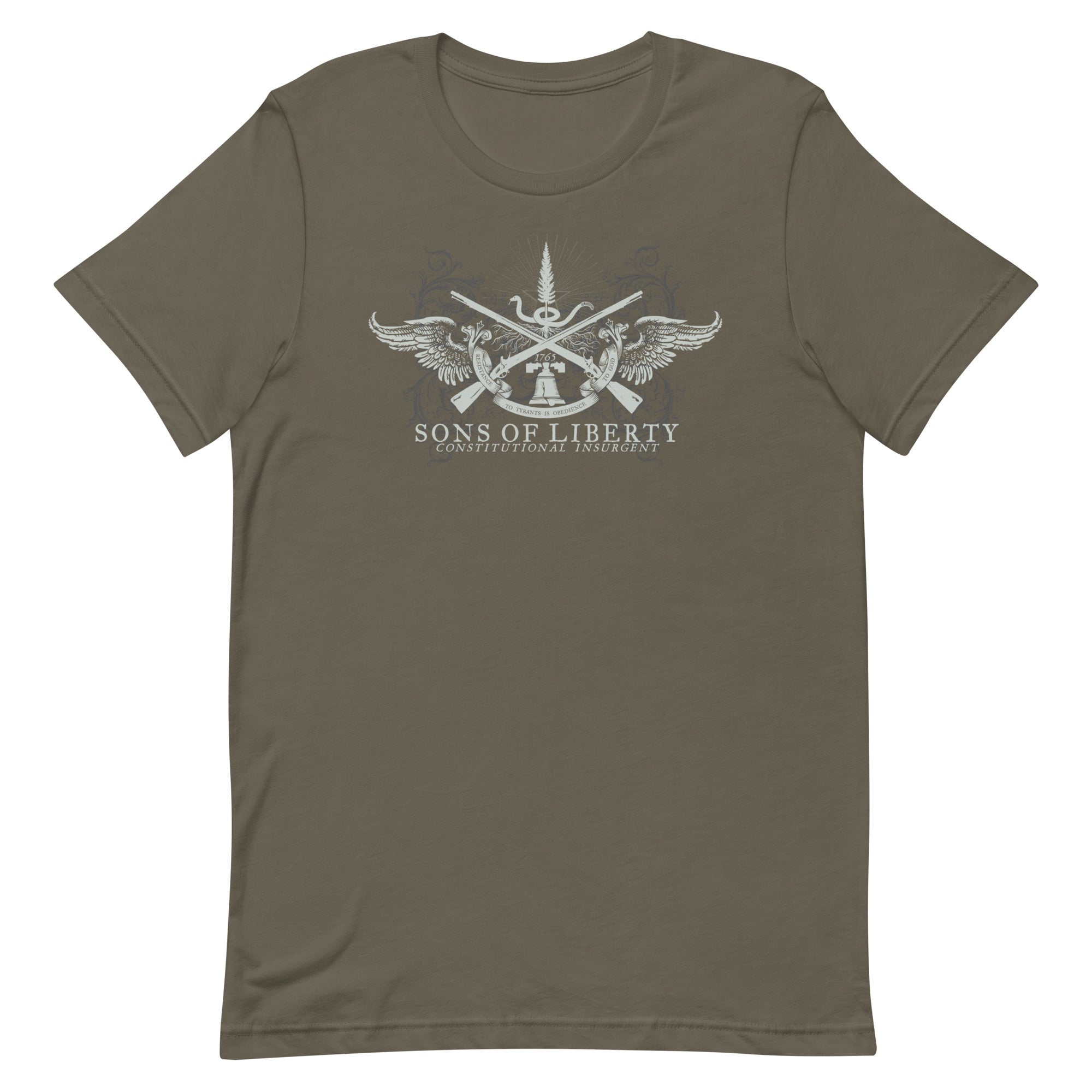 Sons of Liberty Sons of Liberty Resistance to Tyrants is Obedience to God T-Shirt