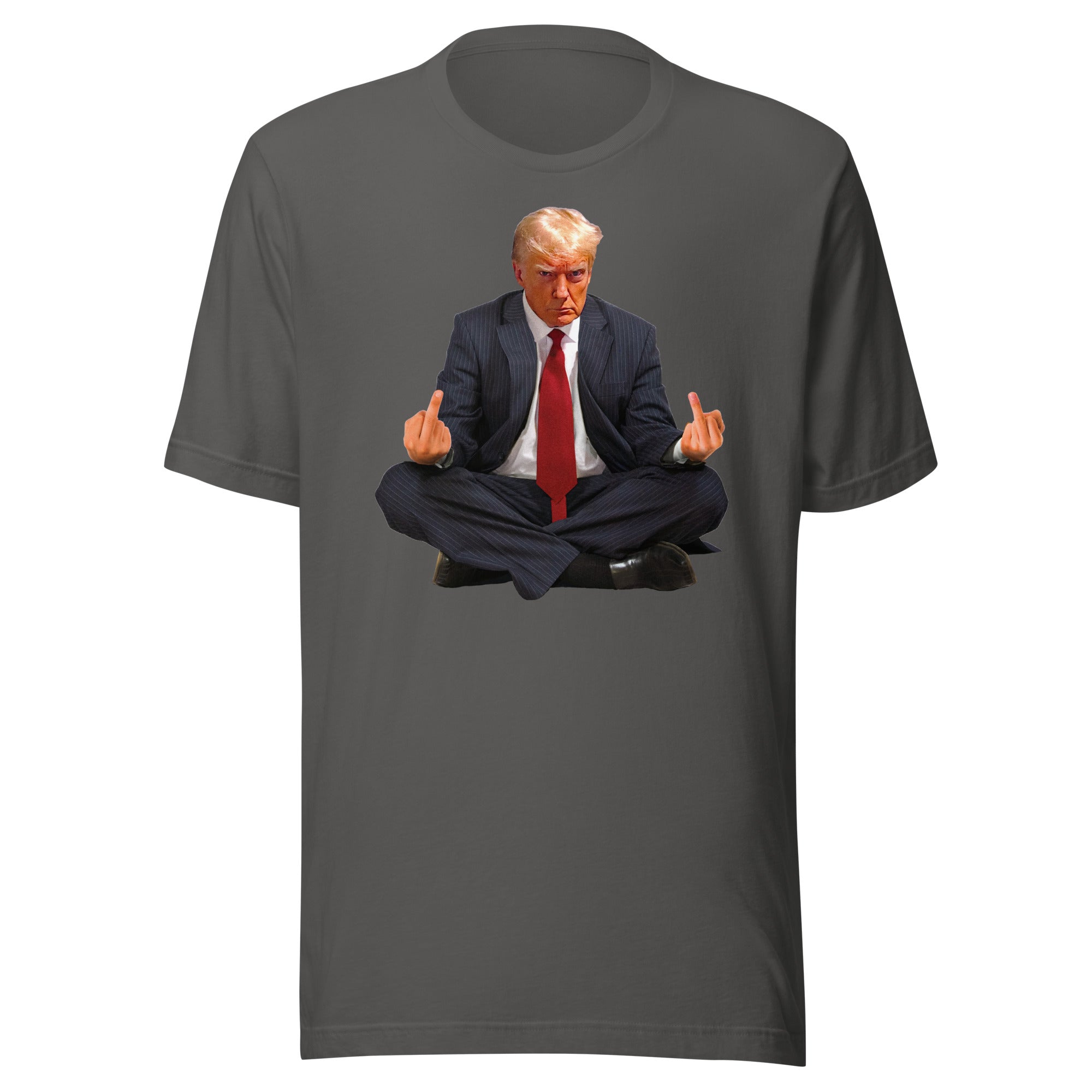 Trump Mugshot Zen Meditation T-Shirt