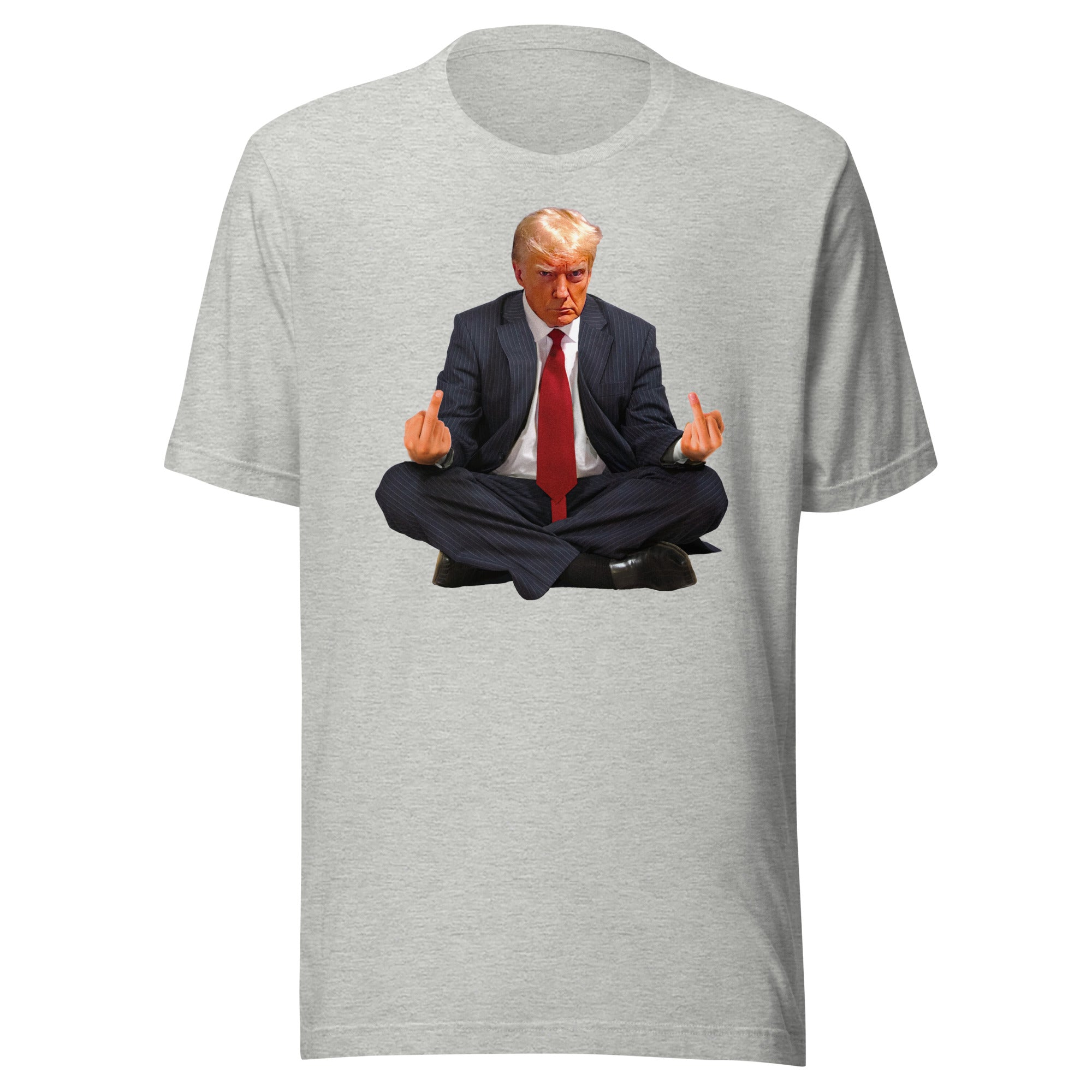 Trump Mugshot Zen Meditation T-Shirt