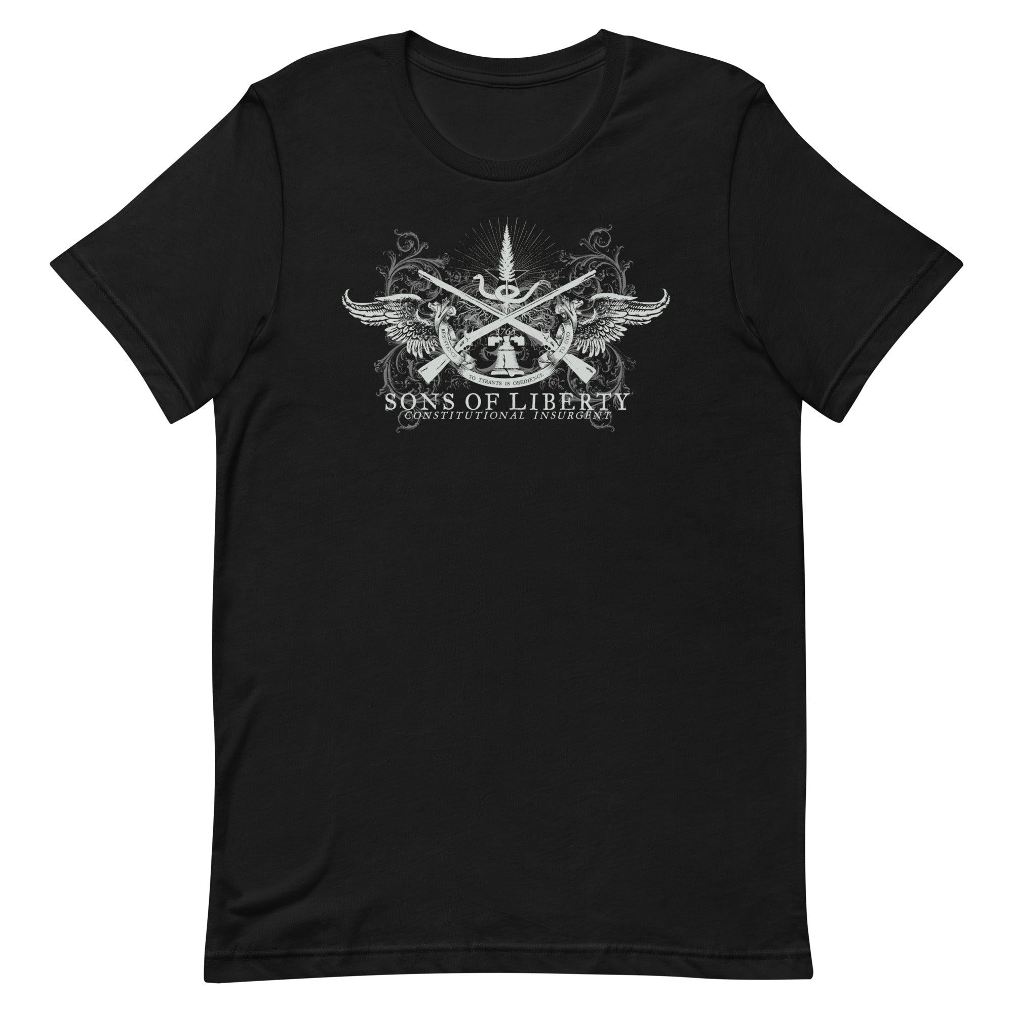 Sons of Liberty Sons of Liberty Resistance to Tyrants is Obedience to God T-Shirt