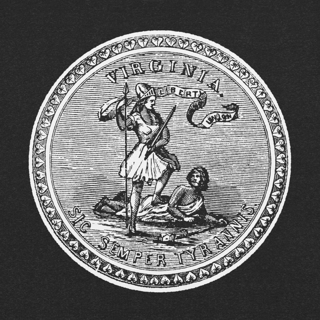 Sic Semper Tyrannis Virgina Great Seal T-Shirt
