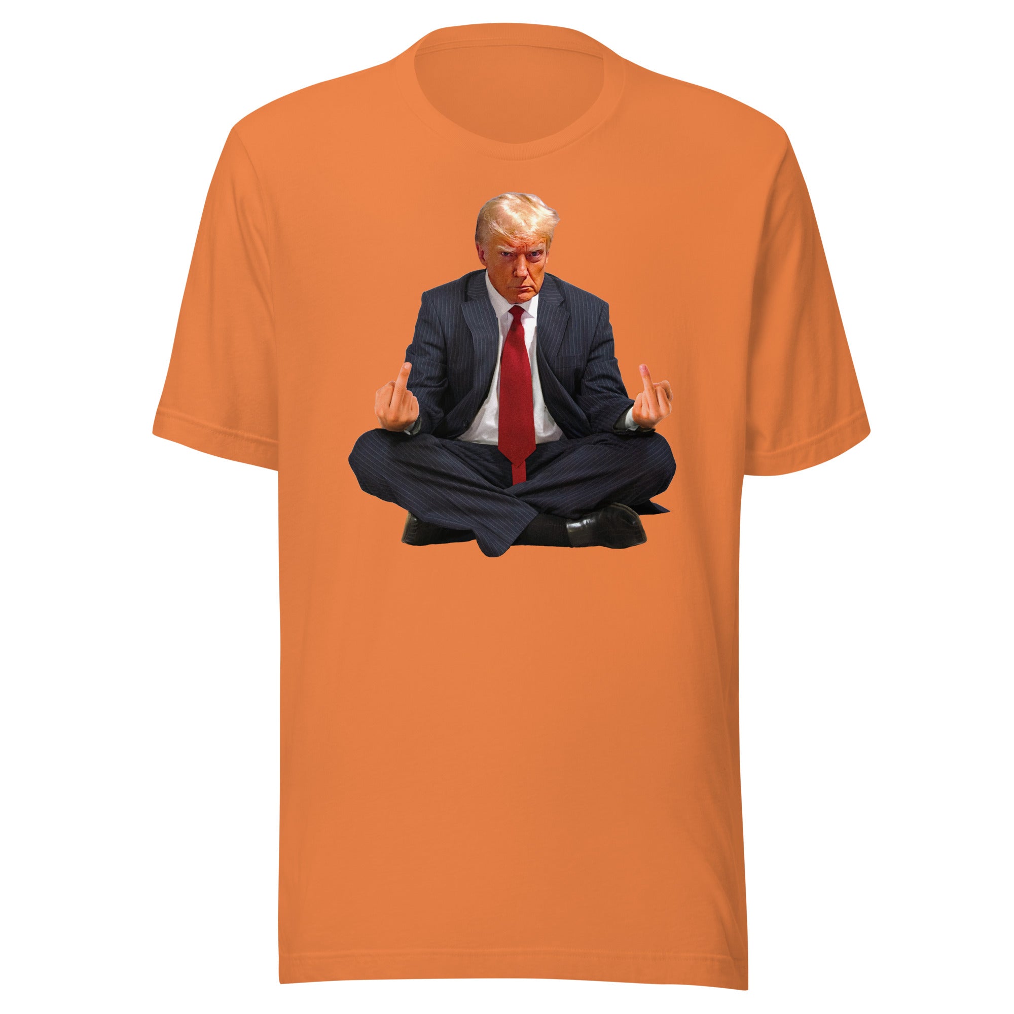 Trump Mugshot Zen Meditation T-Shirt