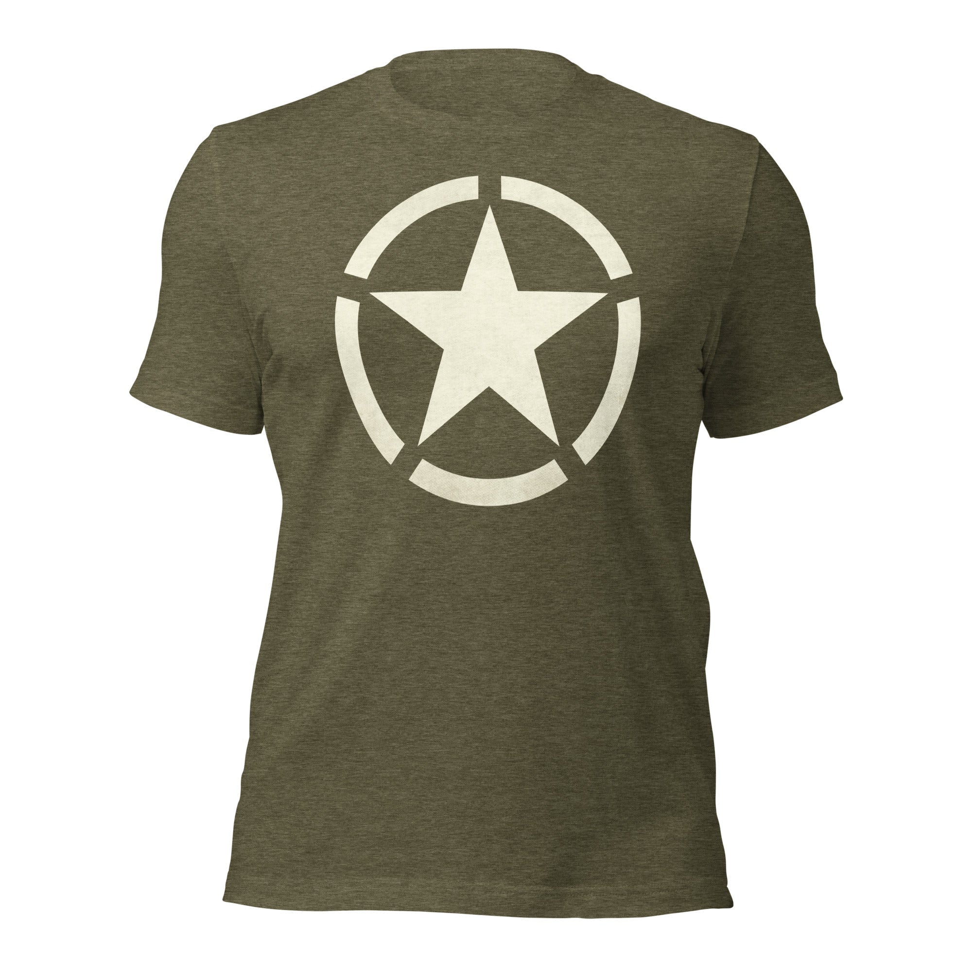 WW2 Circled Star Graphic T-Shirt