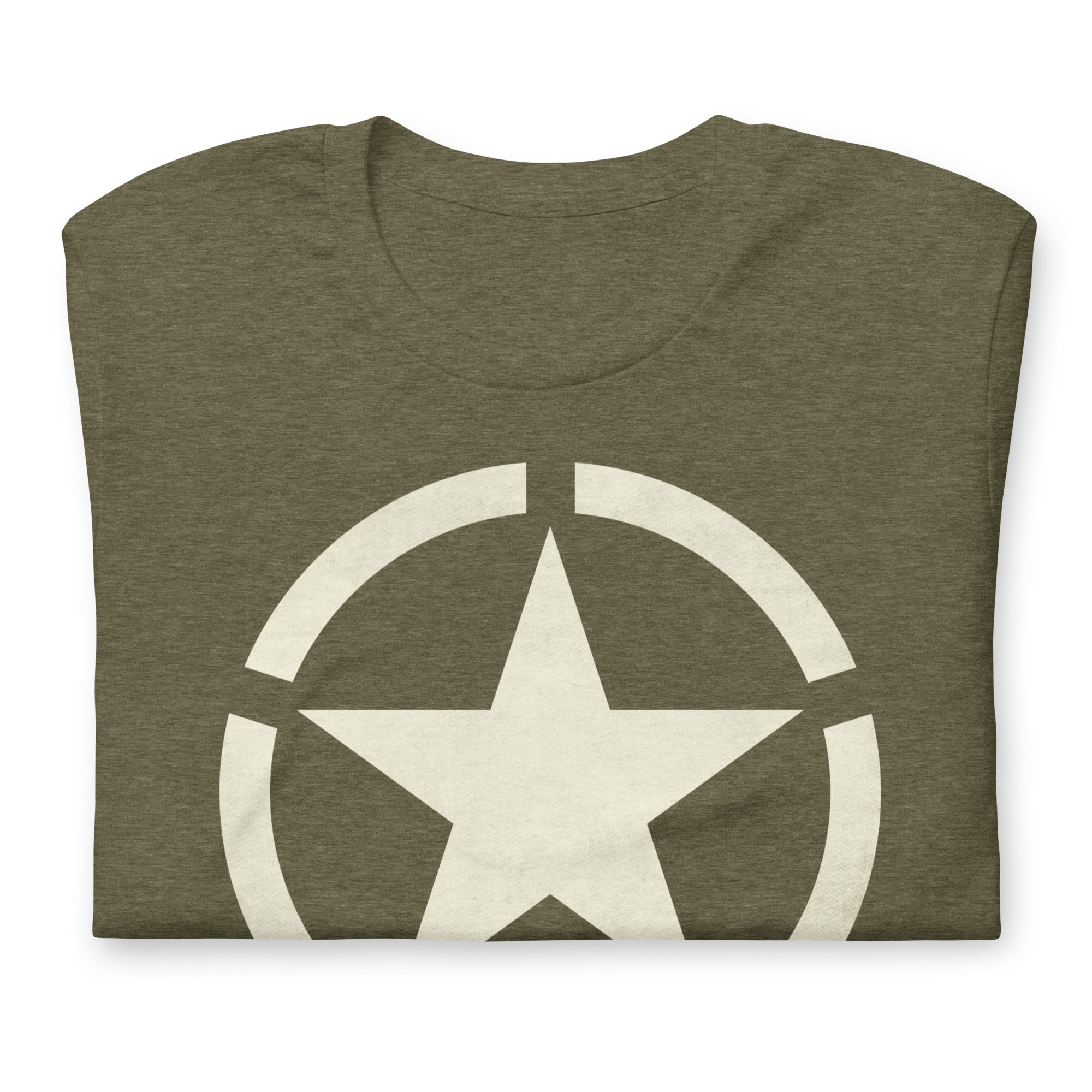 WW2 Circled Star Graphic T-Shirt
