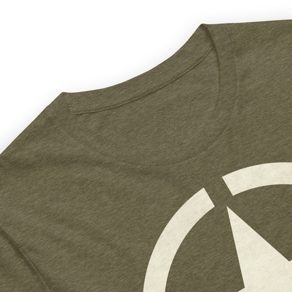 WW2 Circled Star Graphic T-Shirt