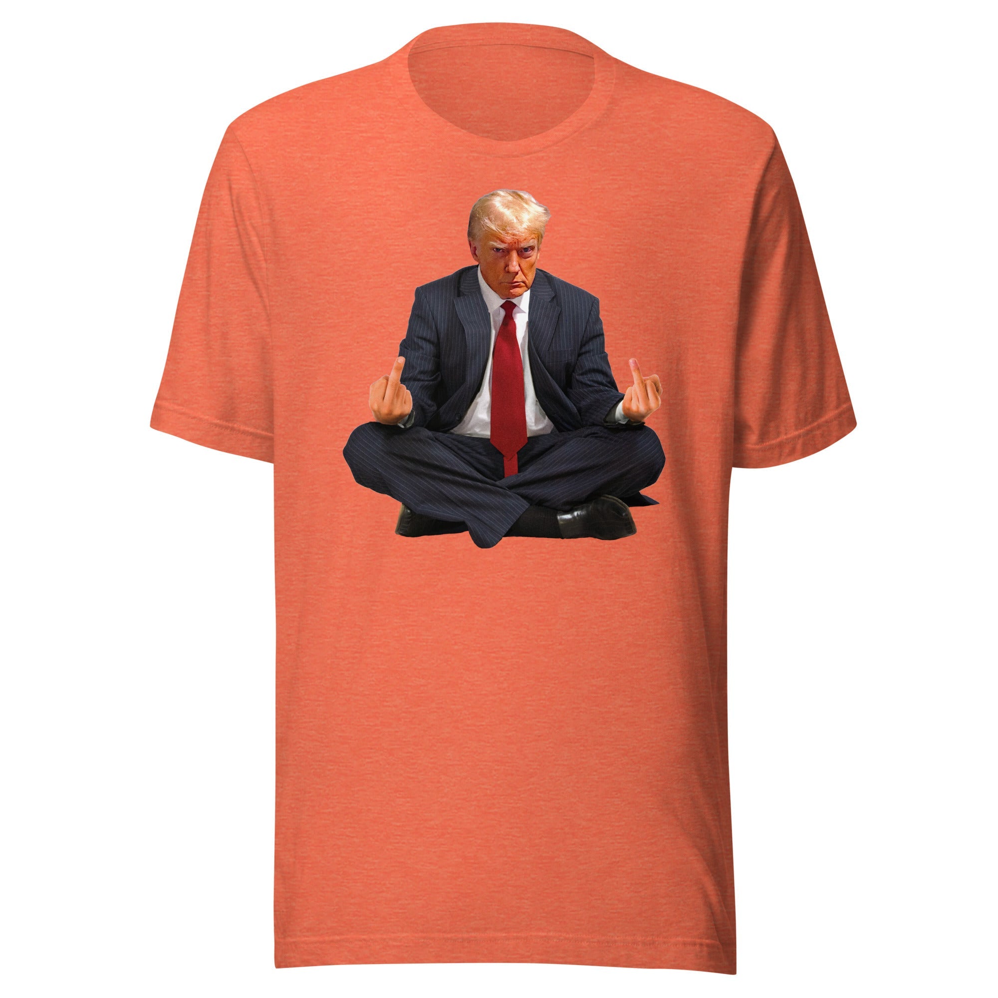 Trump Mugshot Zen Meditation T-Shirt