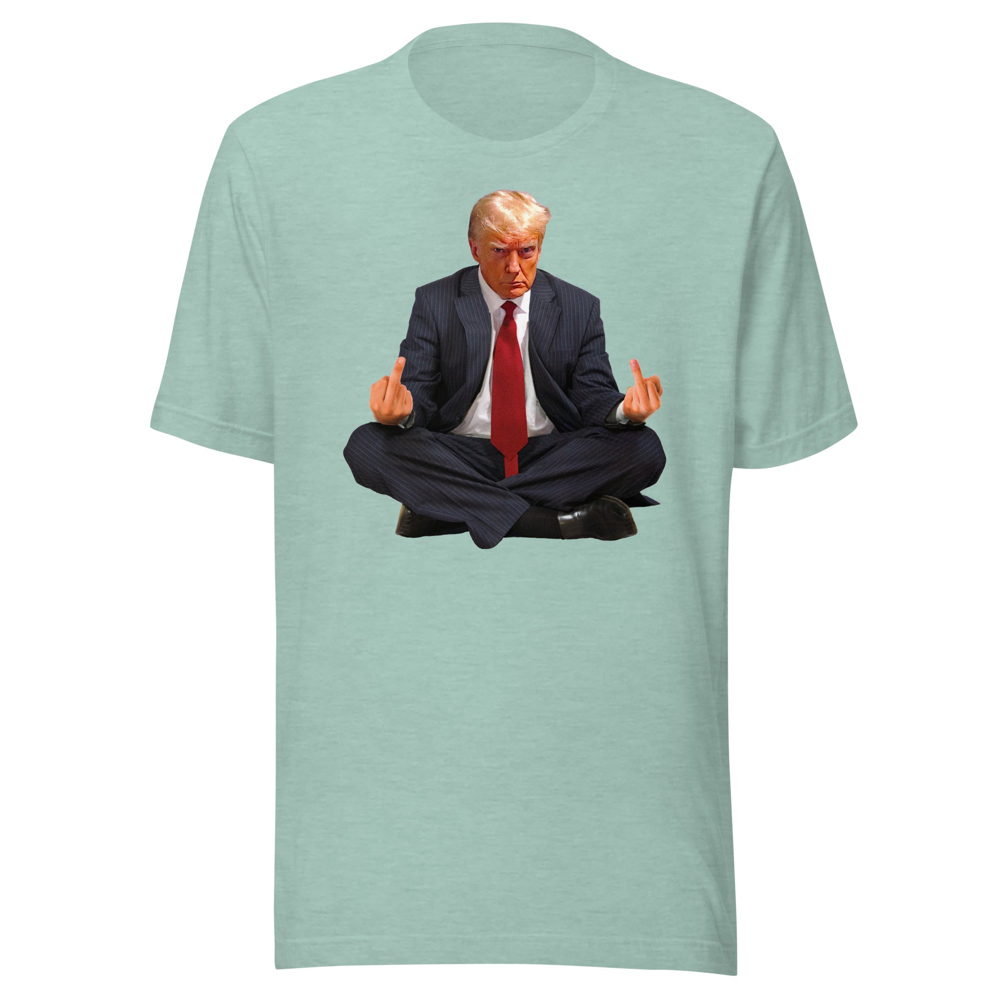 Trump Mugshot Zen Meditation T-Shirt
