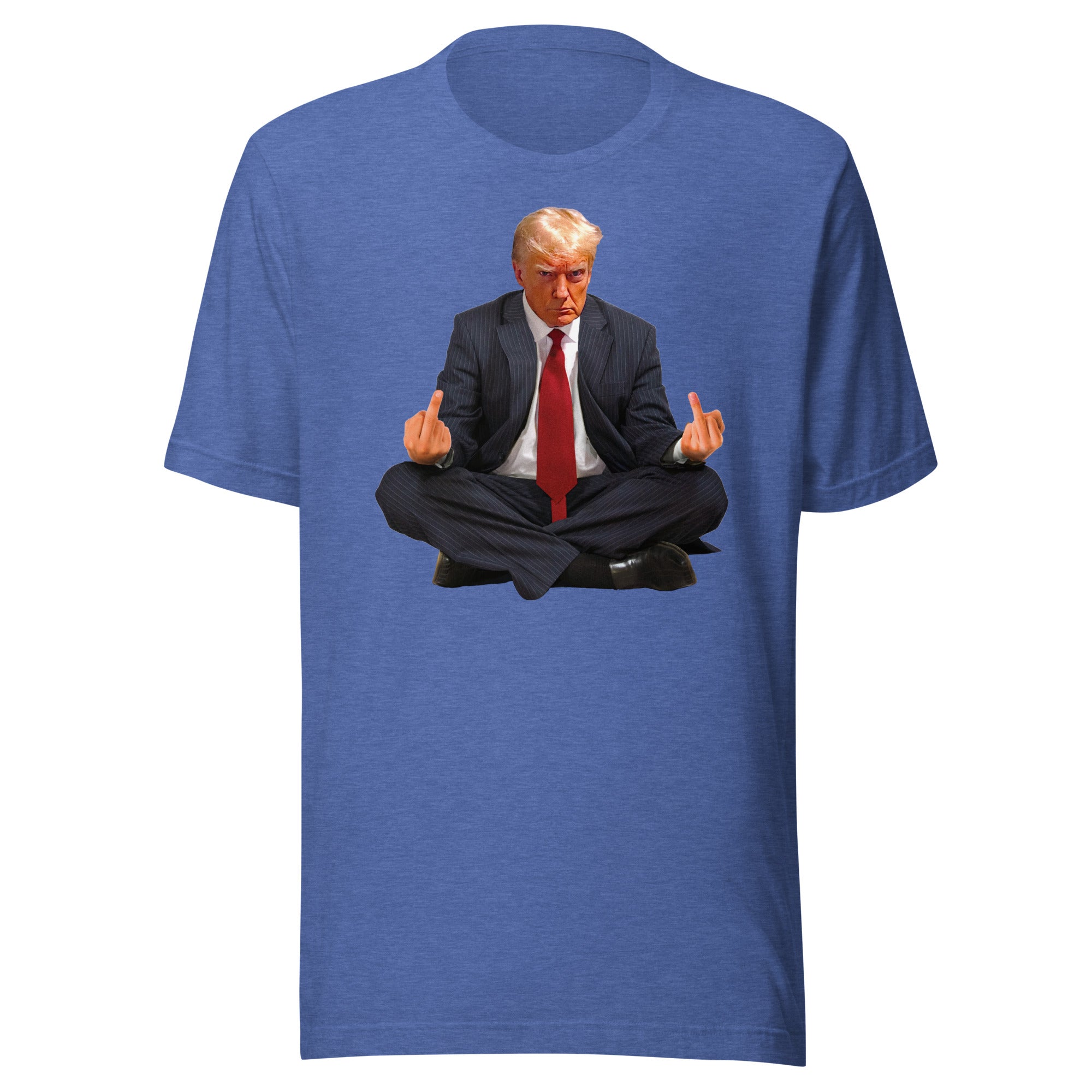 Trump Mugshot Zen Meditation T-Shirt