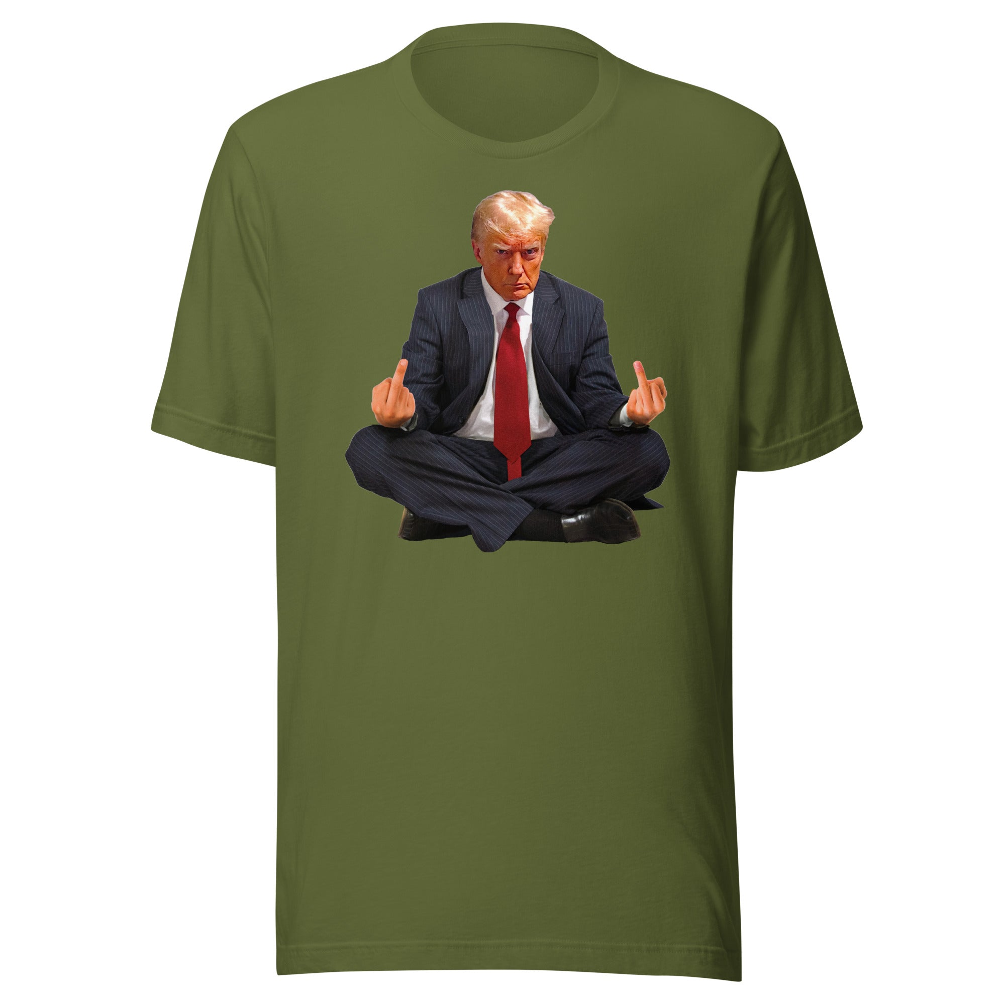 Trump Mugshot Zen Meditation T-Shirt