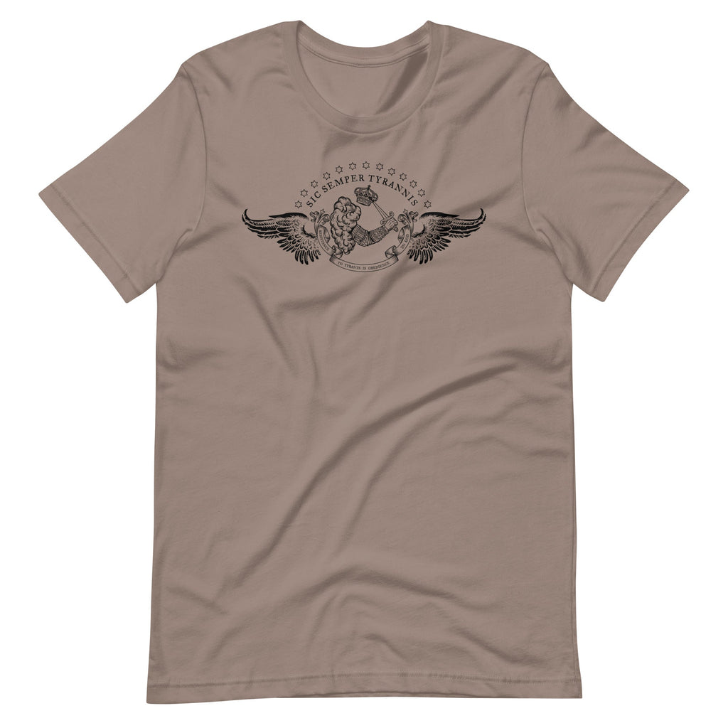 Resistance to Tyrants Gostelowe Battle Flag Men's Tee