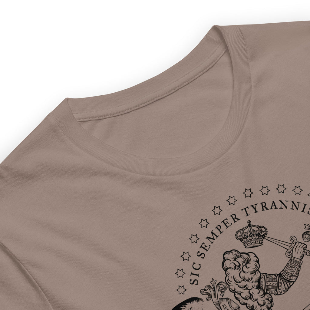 Resistance to Tyrants Gostelowe Battle Flag Men's Tee