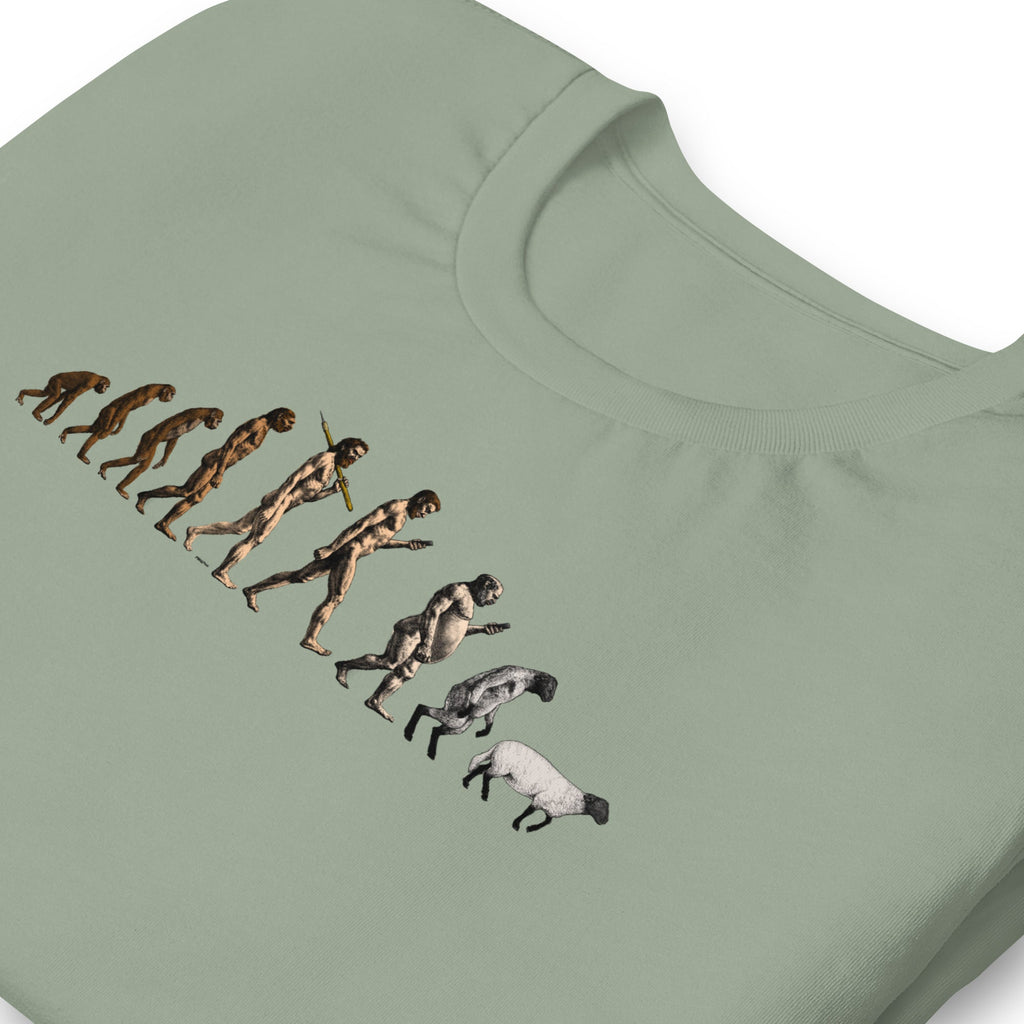 March of Devolution Sheeple T-Shirt