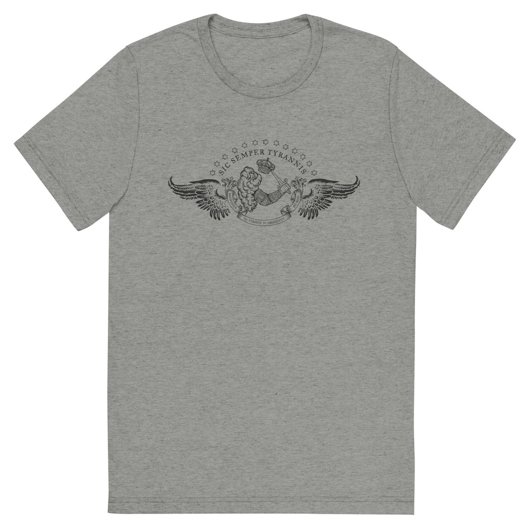 Resistance to Tyrants Gostelowe Battle Flag Tri-Blend T-Shirt