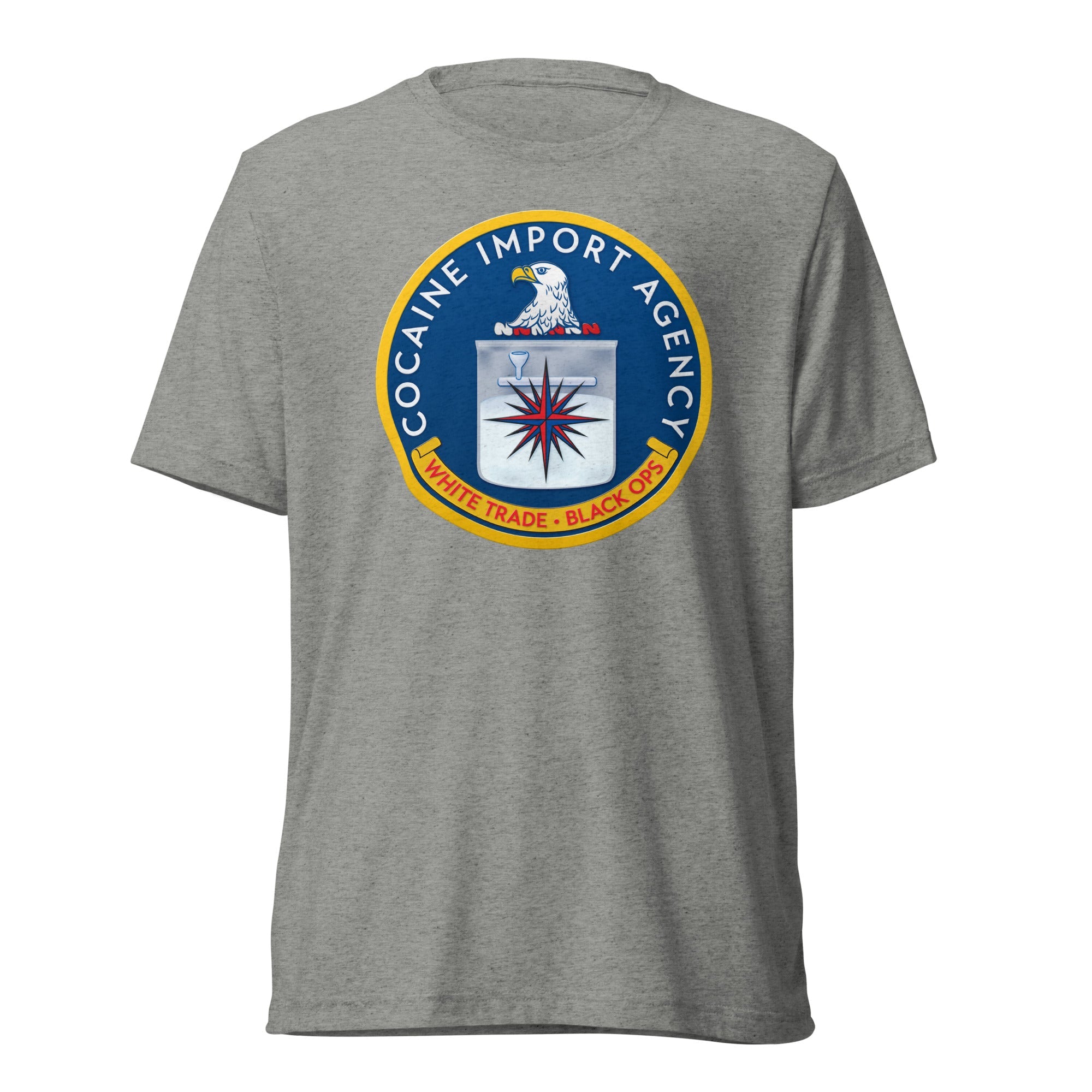 CIA Cocaine Import Agency Tri-Blend T-shirt
