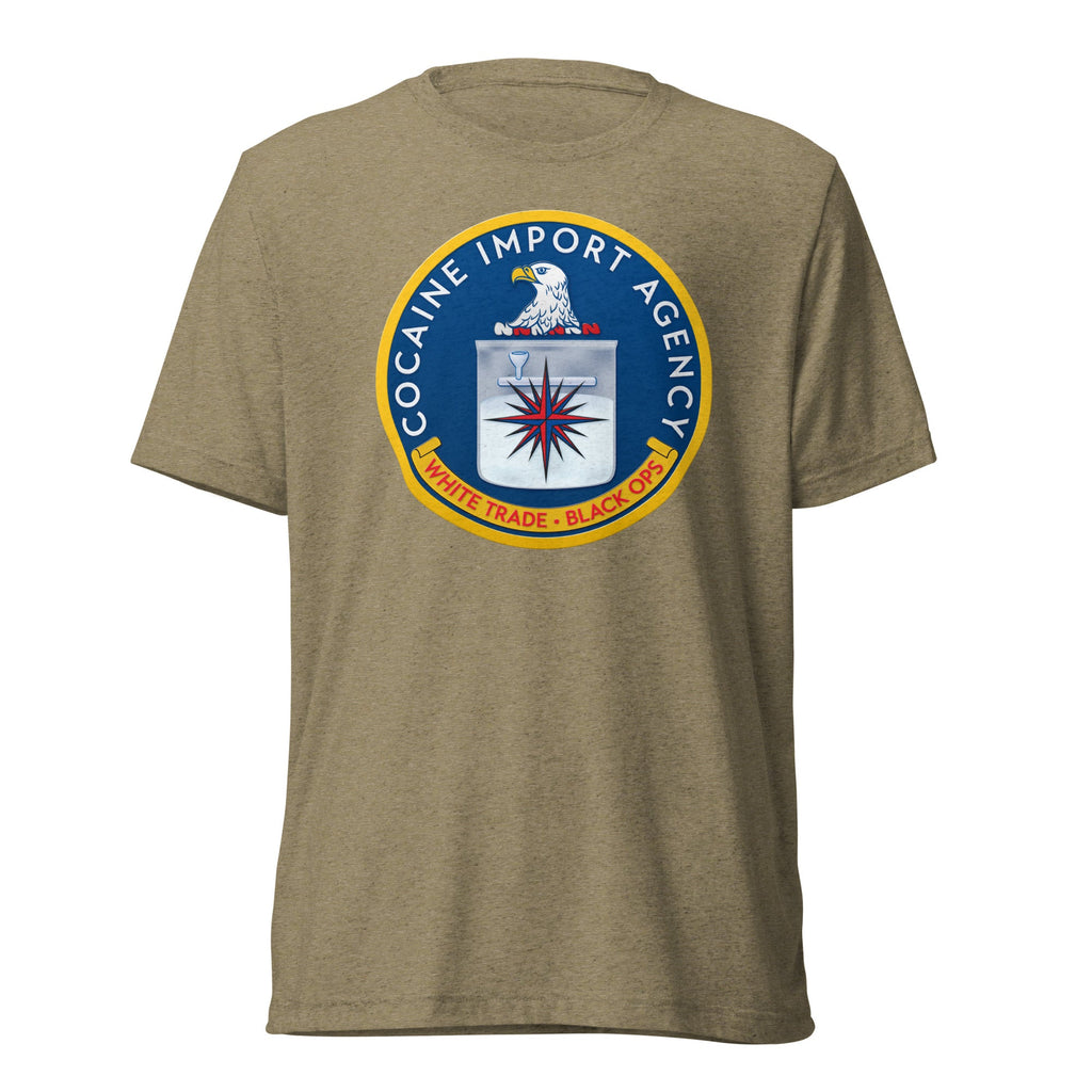 CIA Cocaine Import Agency Tri-Blend T-shirt