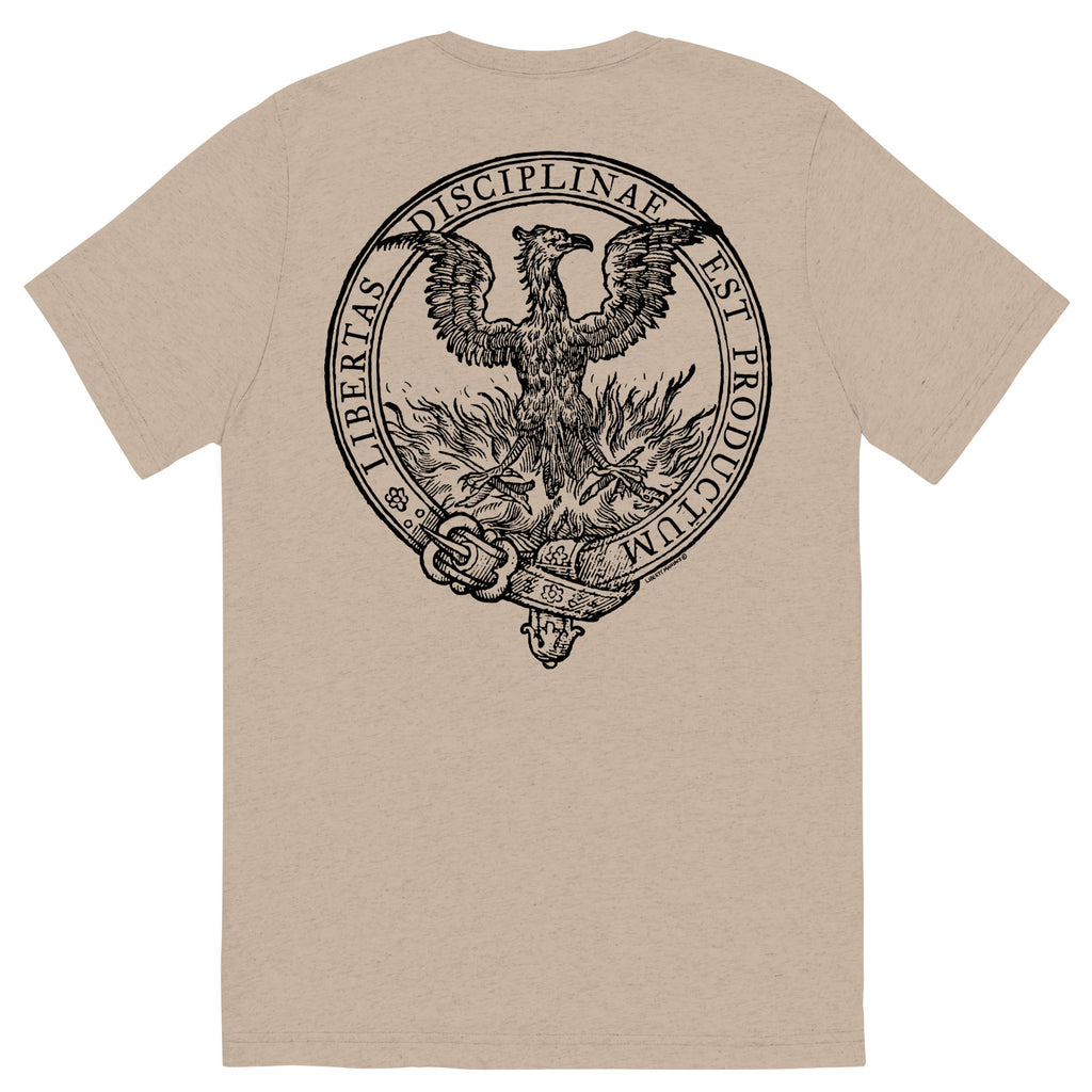 Where Discipline Reigns Liberty Flourishes Tri-Blend Graphic T-Shirt