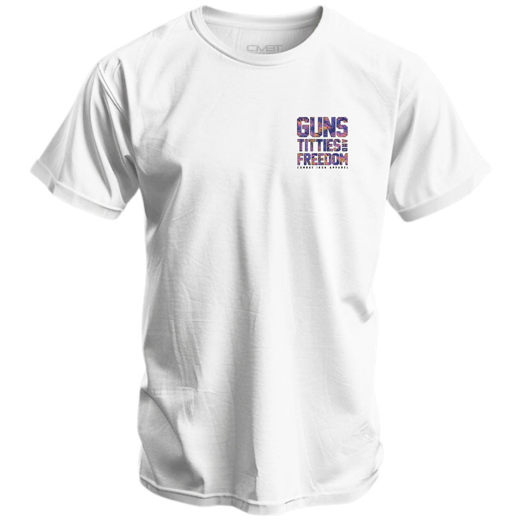 Guns, Titties And Freedom Men's T-Shirt