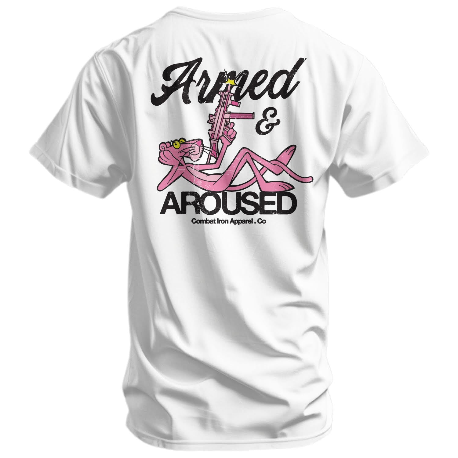 Armed and Aroused  Men's T-Shirt