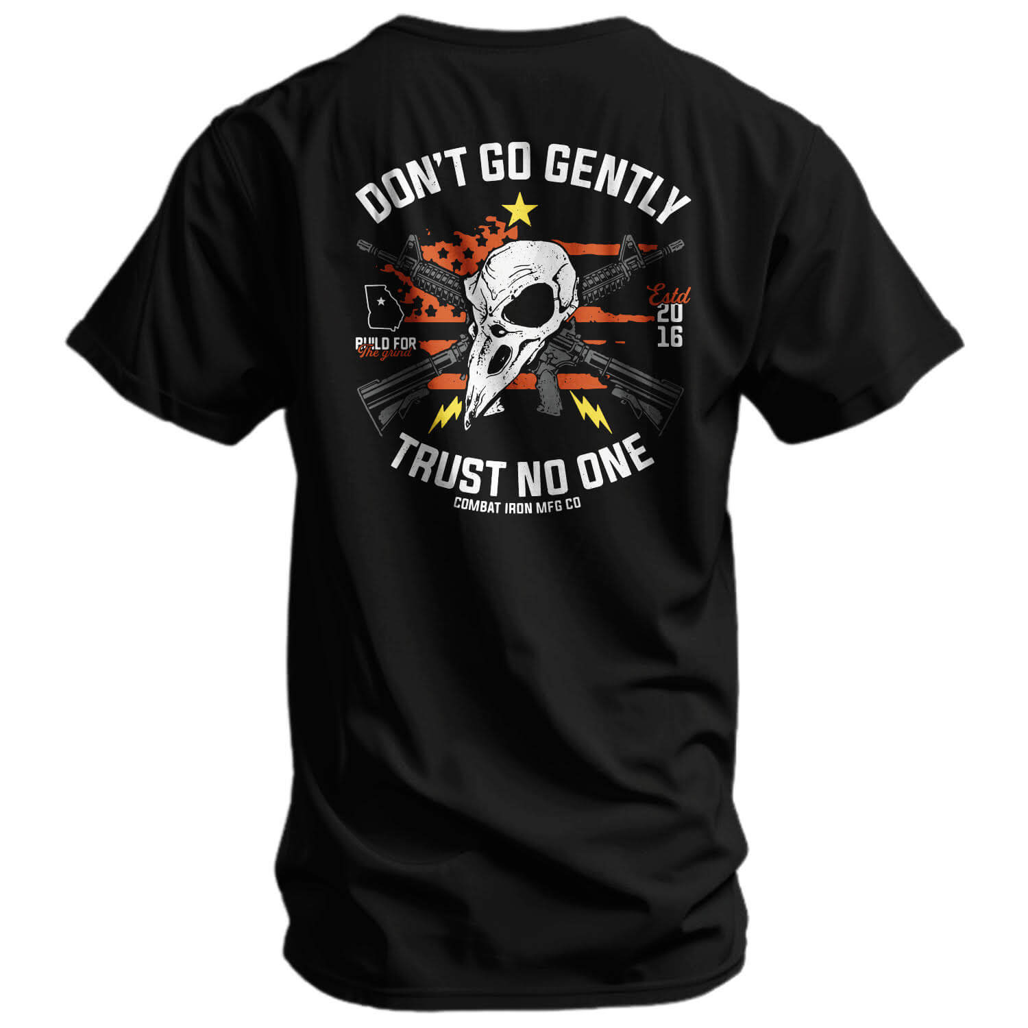 Don't Go Gently. Trust No One Men's T-Shirt