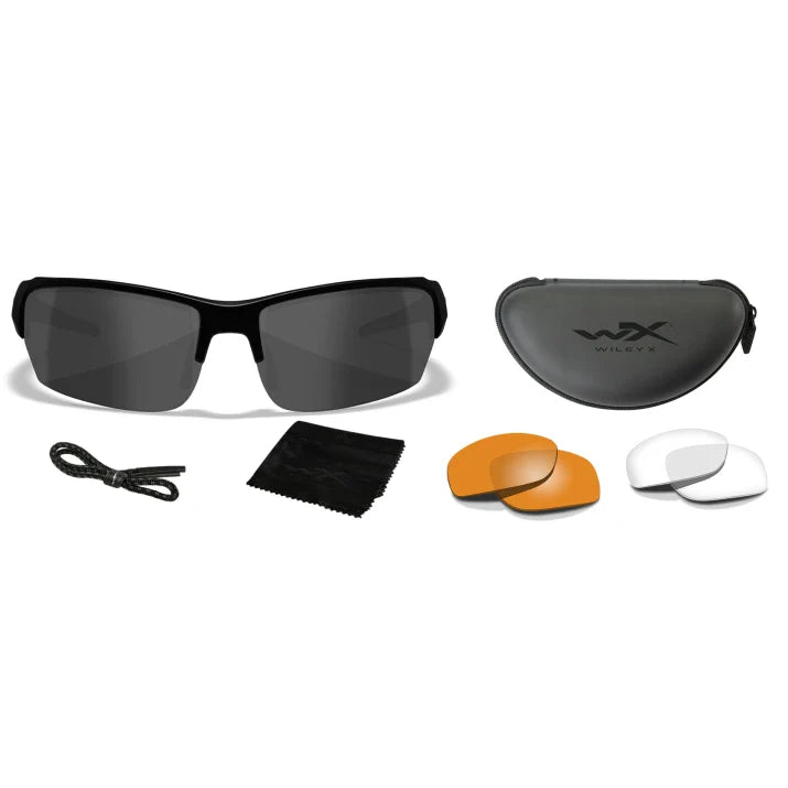 Wiley X: Valor - 3 Lens/Matte Black Frame