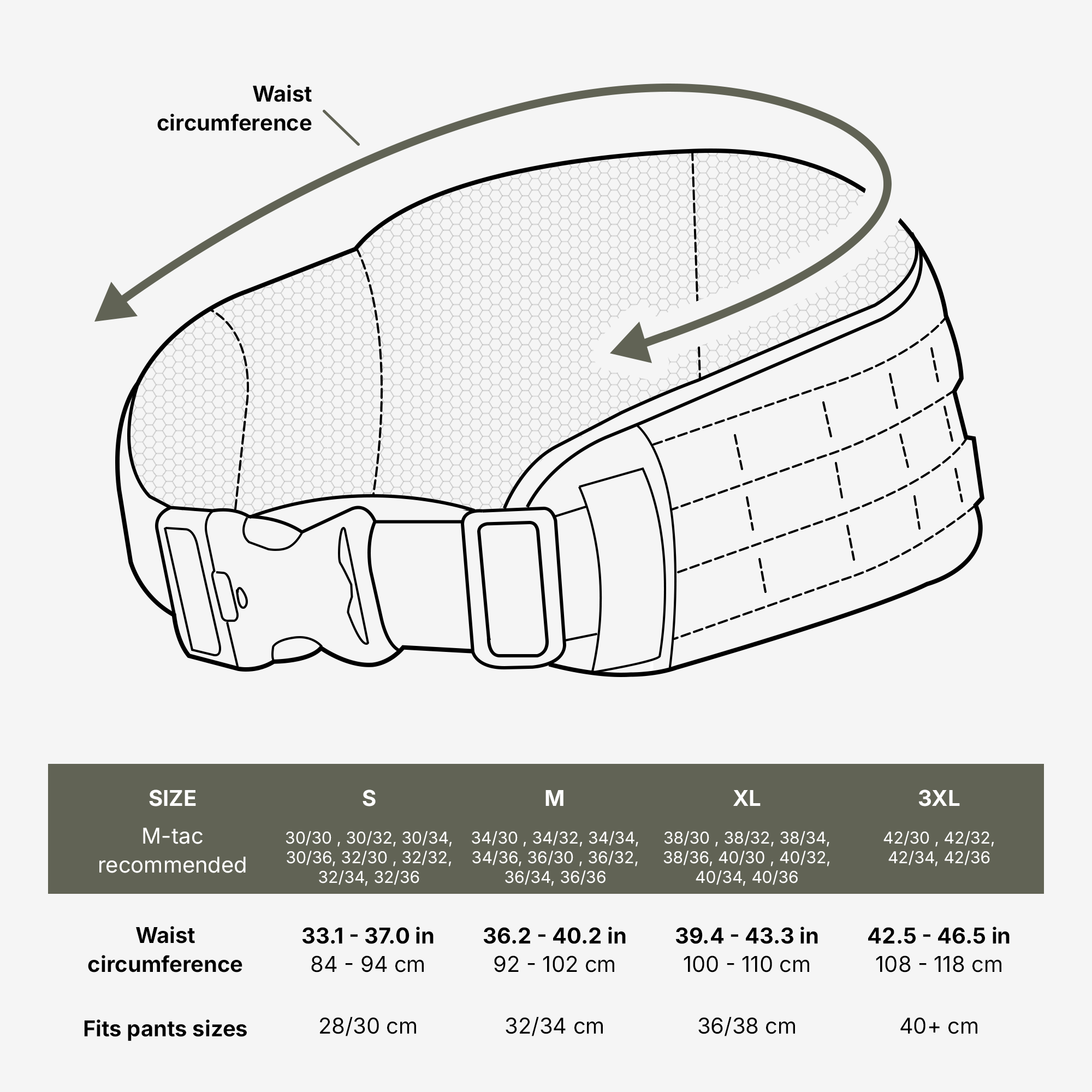 M-Tac War Belt Armor
