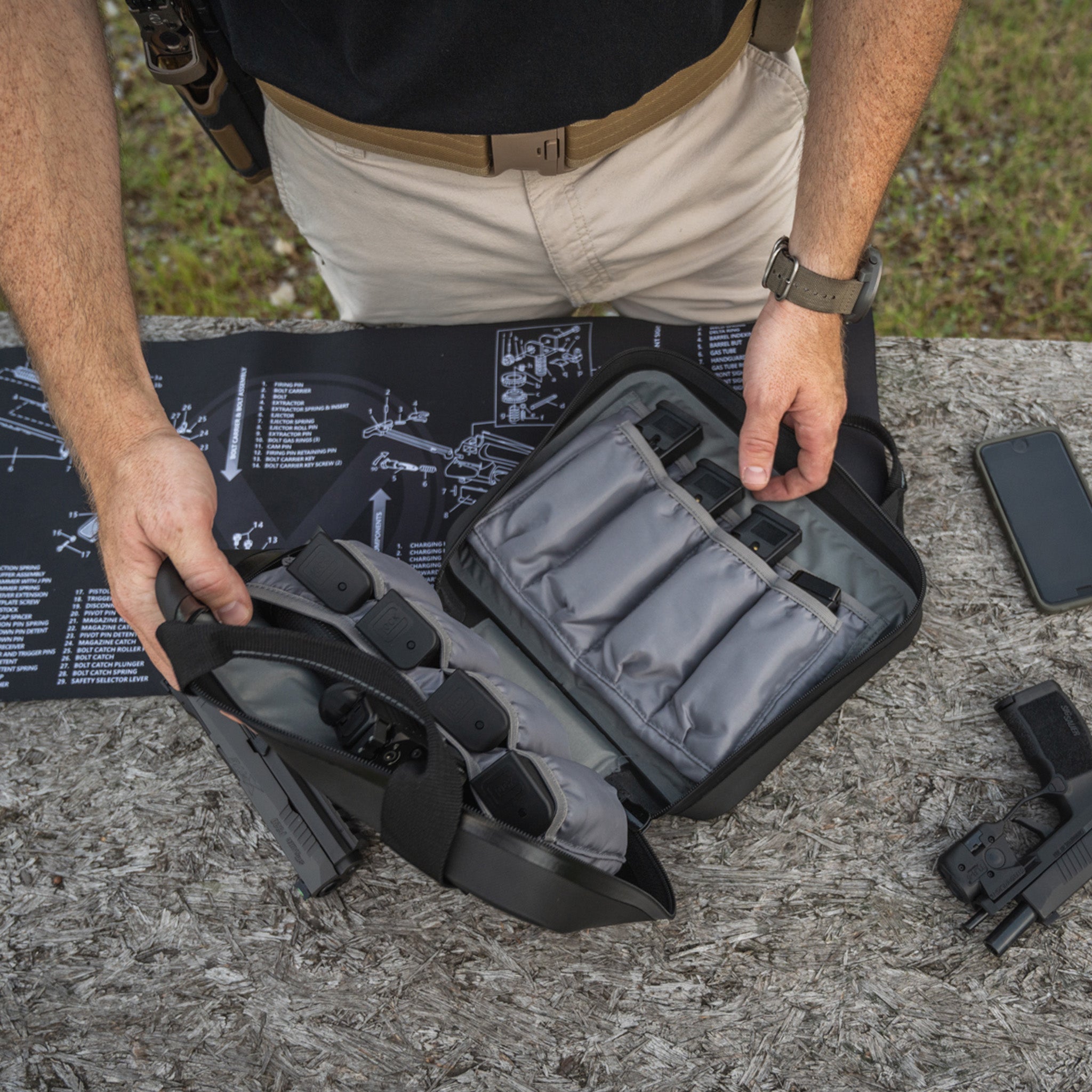 WEATHERLOCK PISTOL CASE