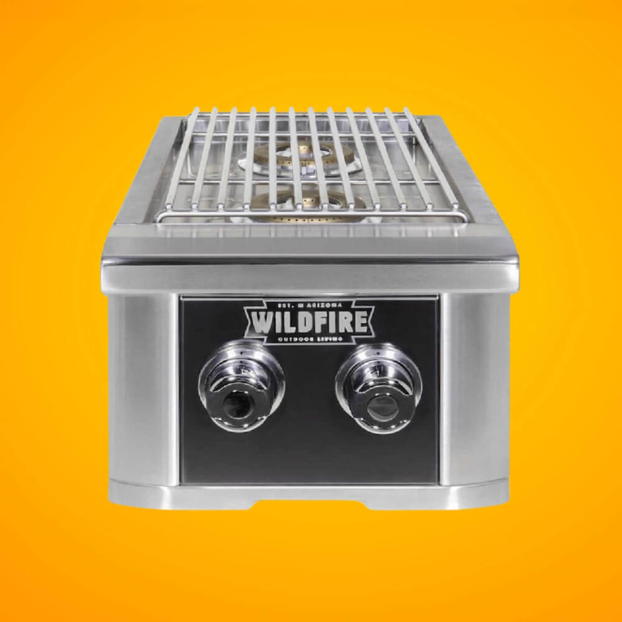 Wildfire Outdoor Living Ranch Pro 14-Inch Stainless Steel Double Side Burner (SAK64352)