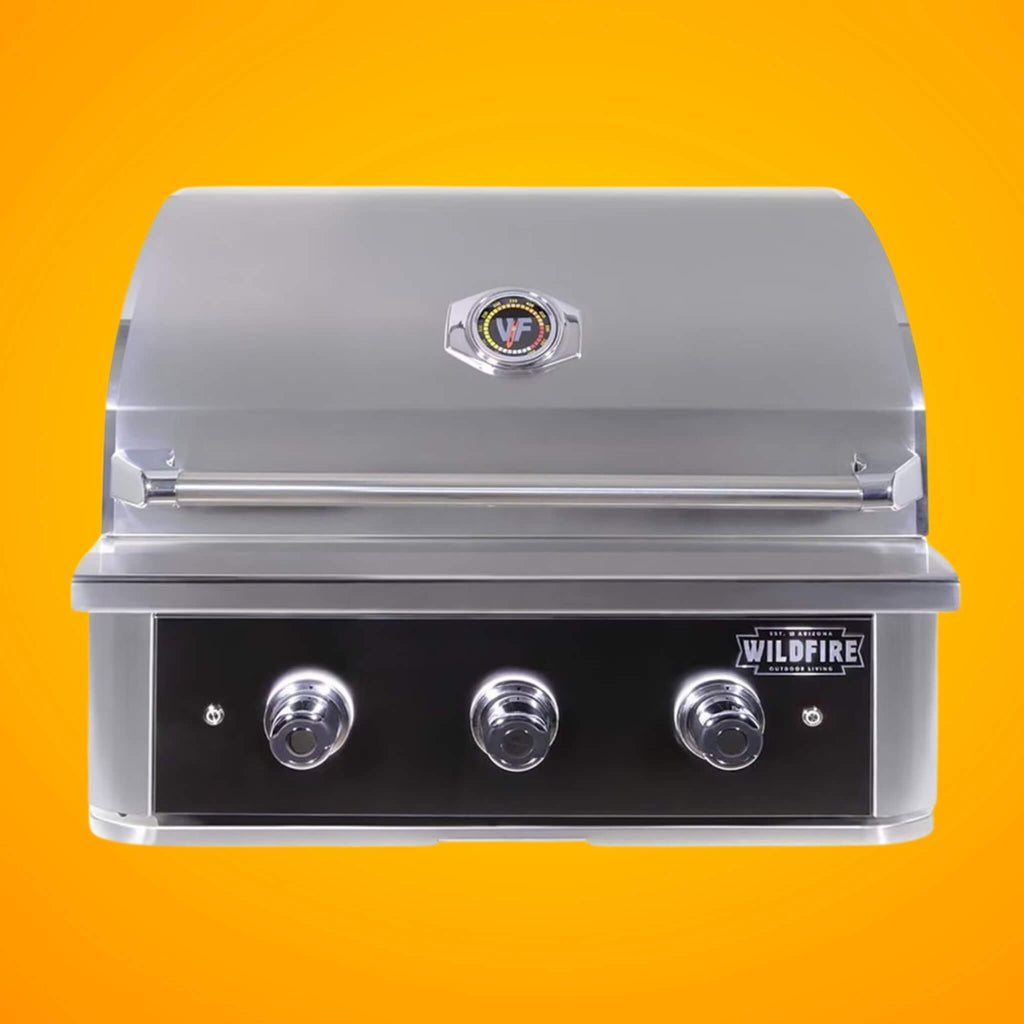Wildfire Outdoor Living Ranch Pro 30-Inch 304 Stainless Steel Grill [WFPRO30G-BSS/SS] (SAK25374)