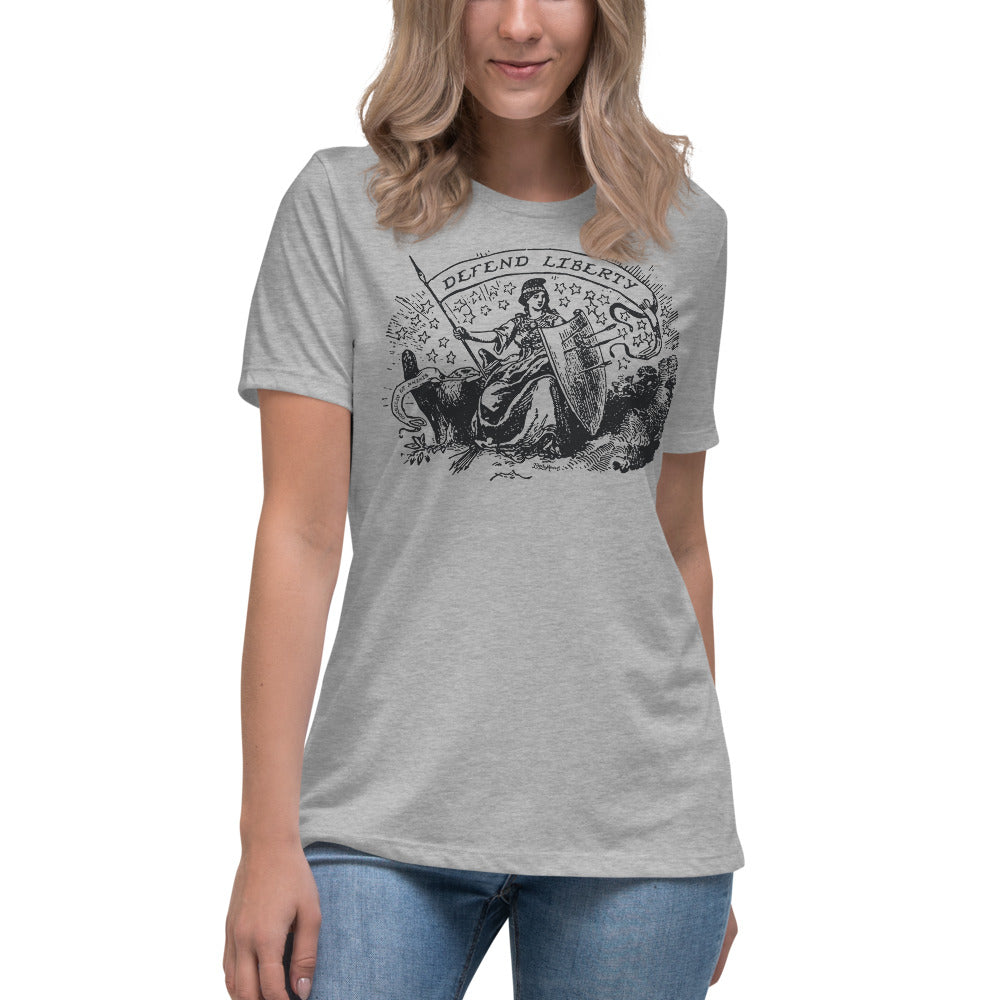 Defend Liberty Libertas Women's Relaxed T-Shirt
