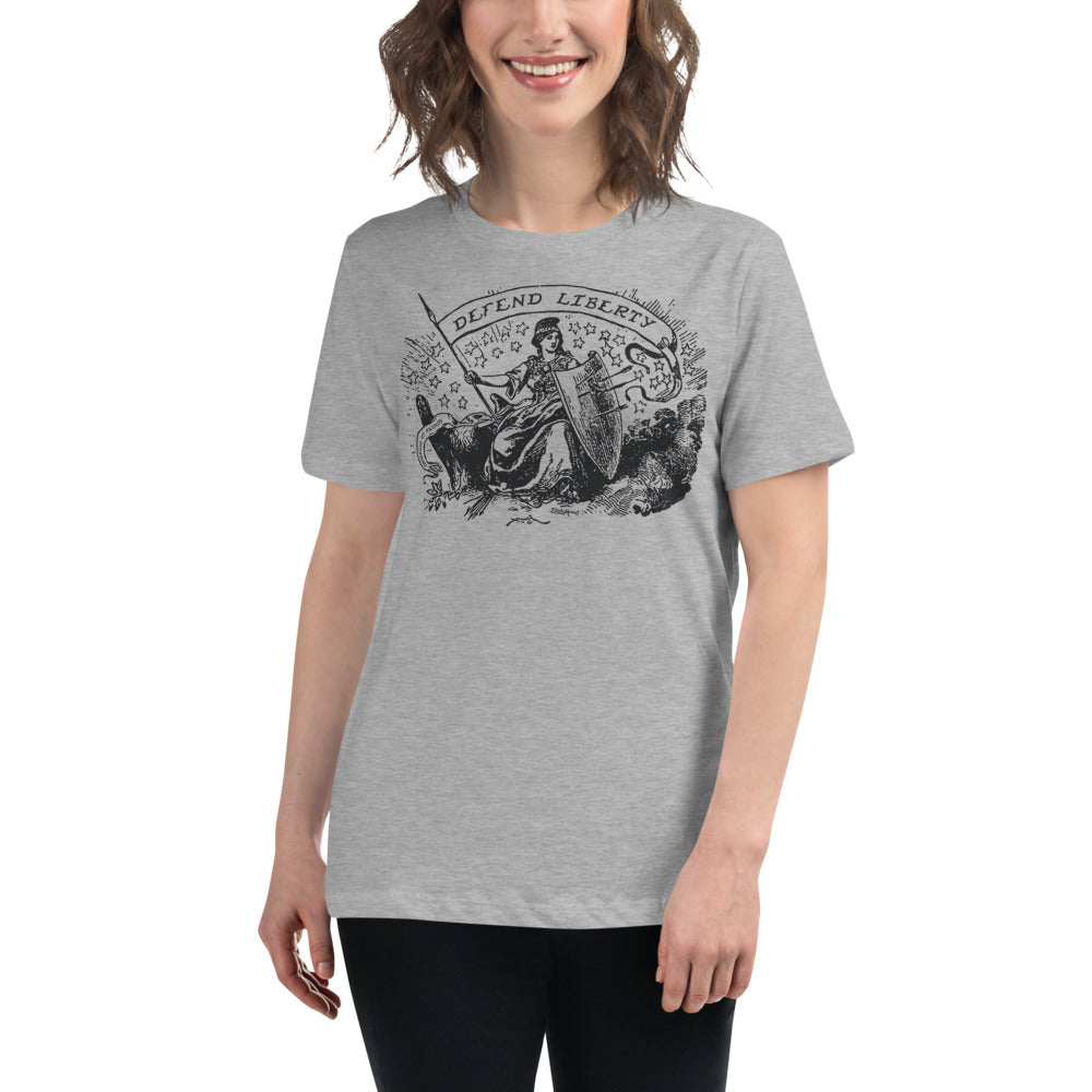 Defend Liberty Libertas Women's Relaxed T-Shirt
