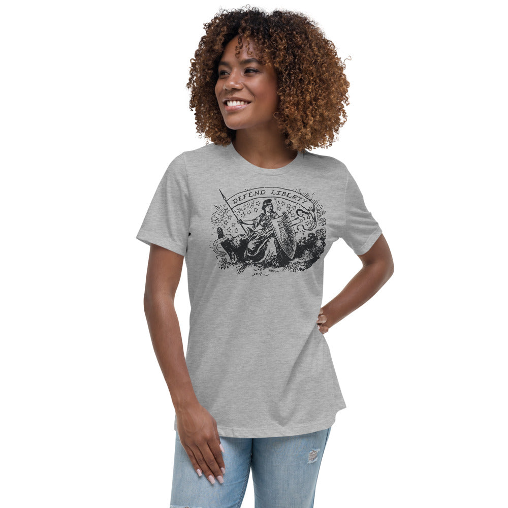 Defend Liberty Libertas Women's Relaxed T-Shirt