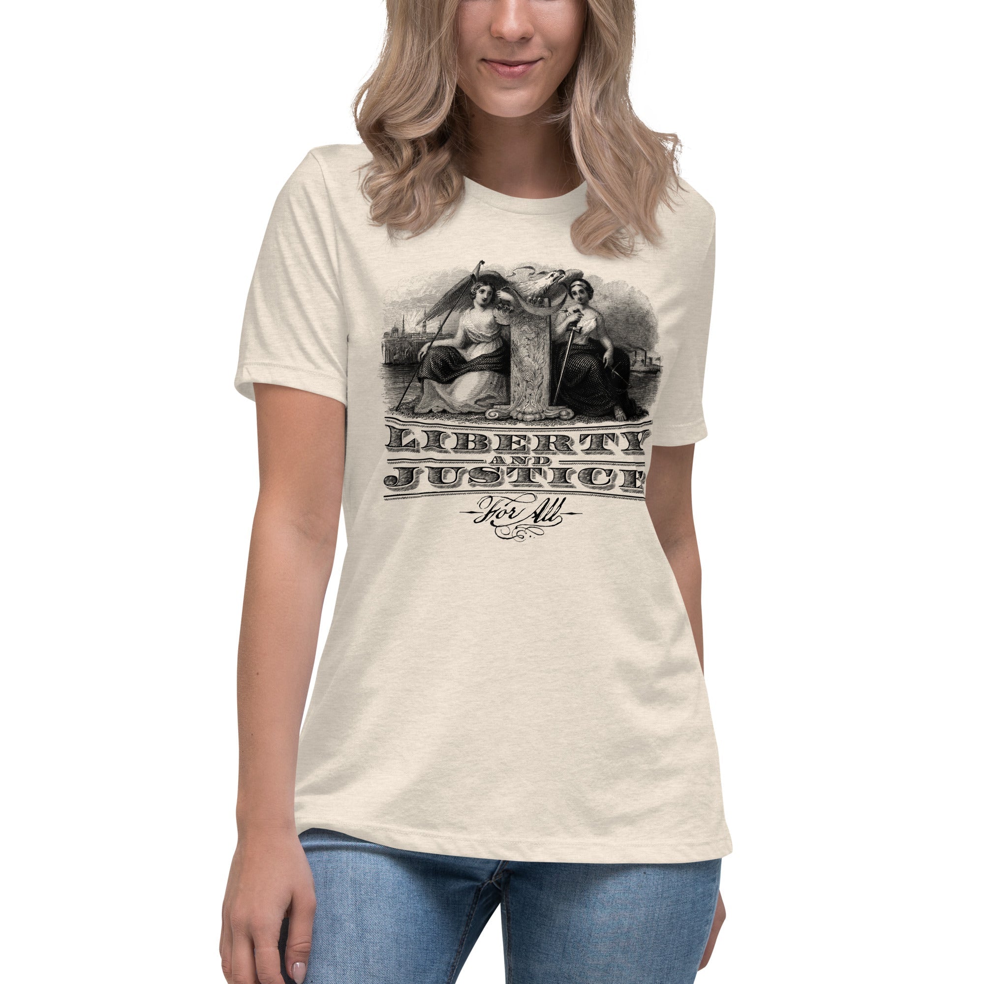 Liberty and Justice Women's Relaxed T-Shirt