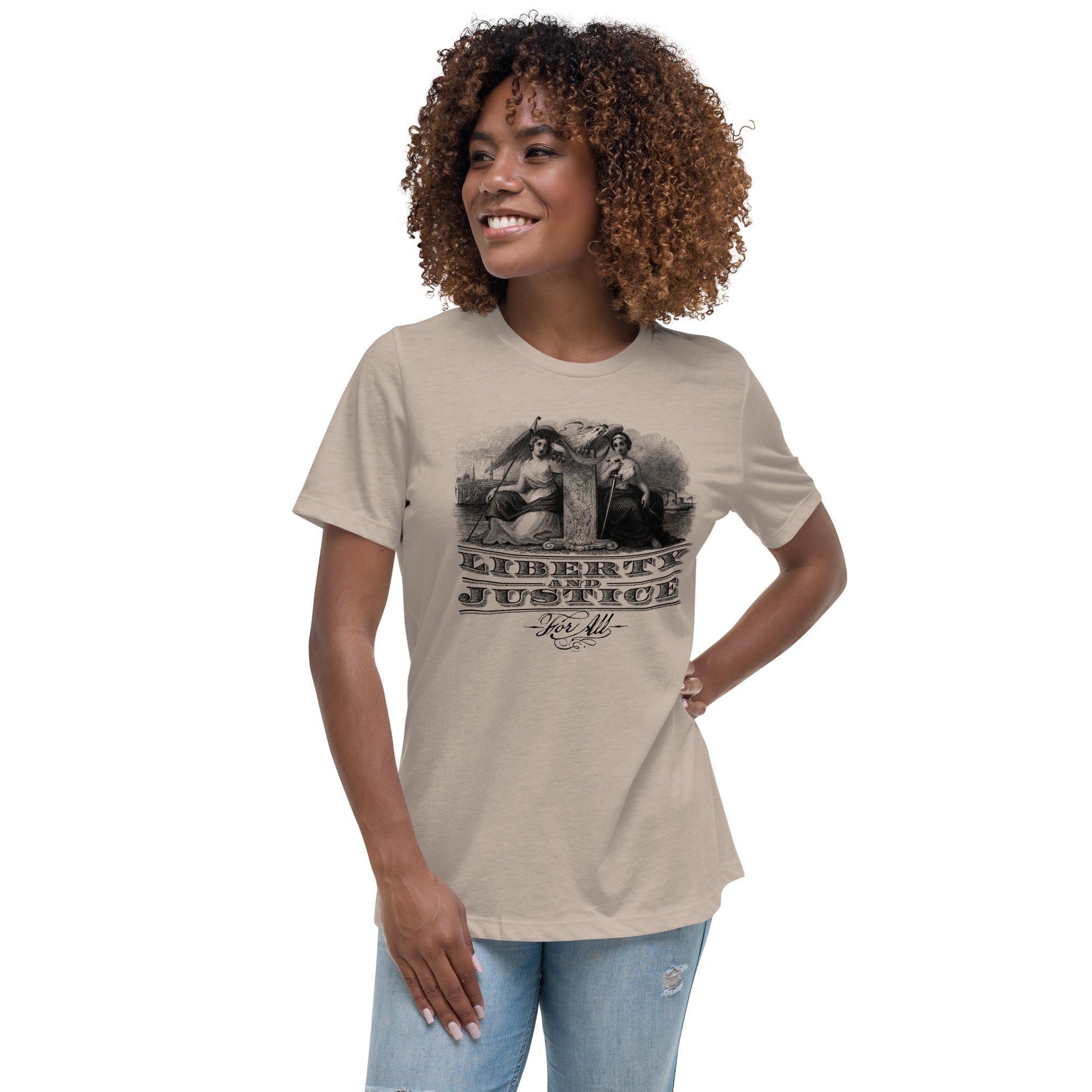 Liberty and Justice Women's Relaxed T-Shirt